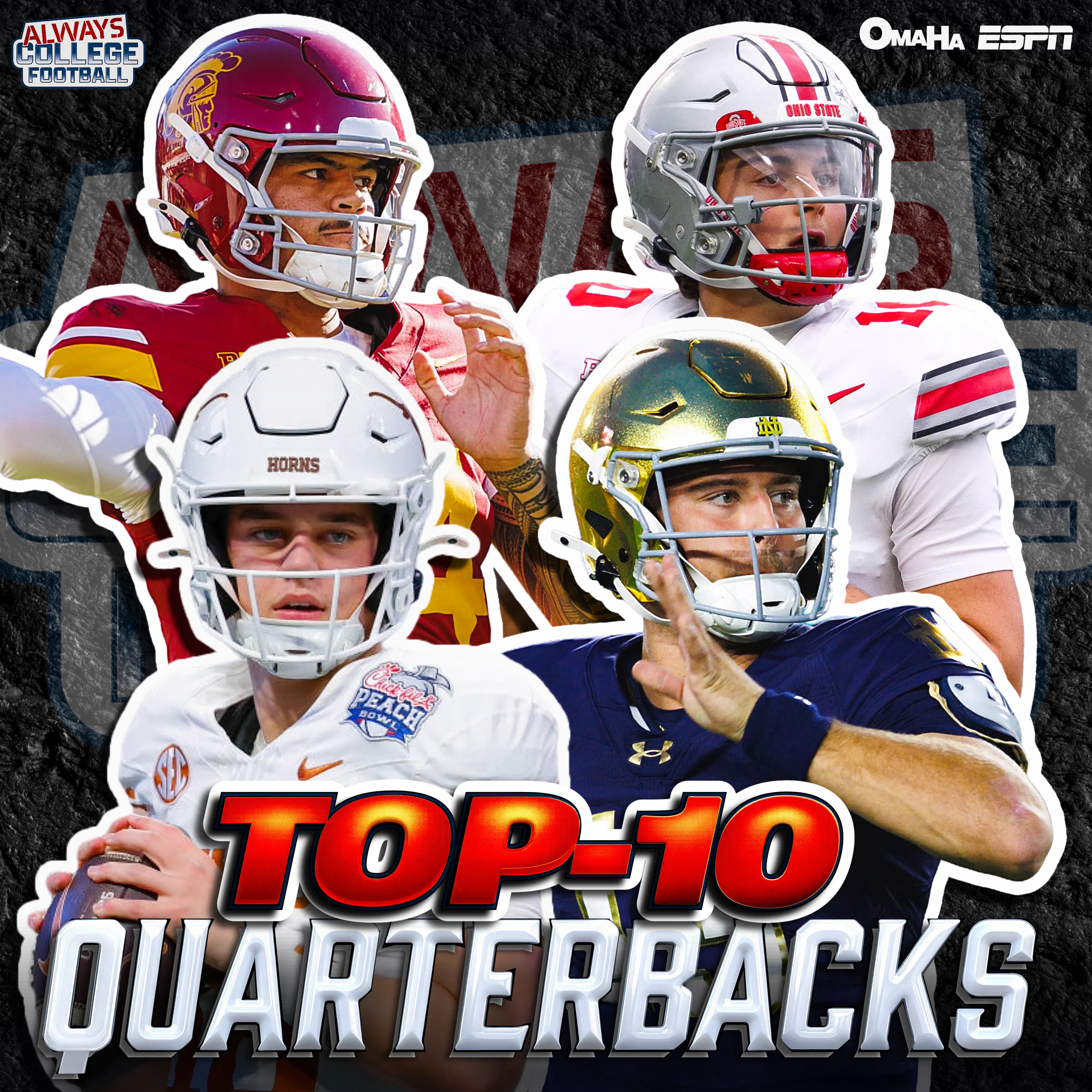 Top 10 Quarterbacks heading into 2026! | Always College Football episode artwork