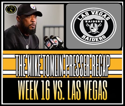 The Mike Tomlin Show: Week 3 at Las Vegas Raiders