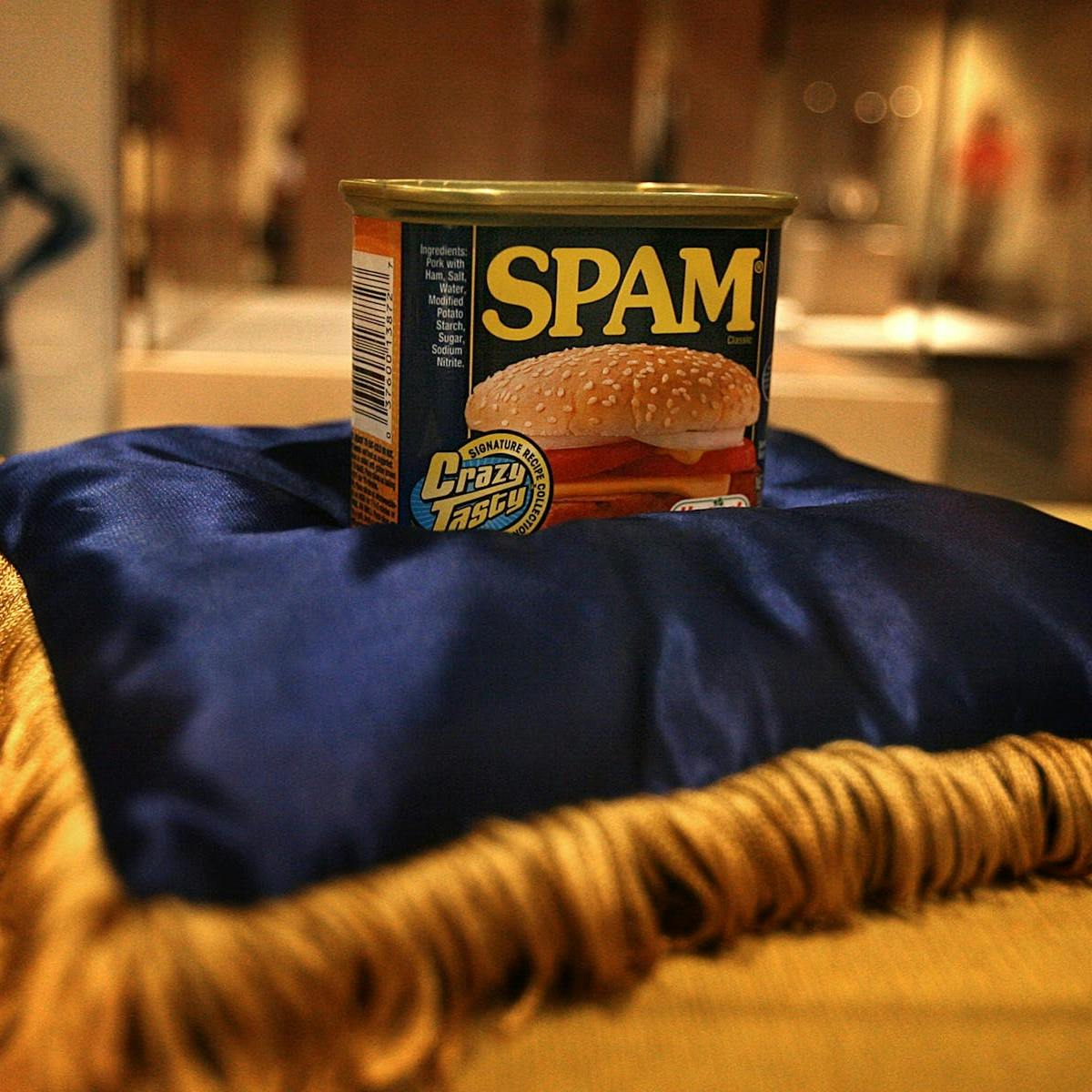 Why did Spam become an international sensation?