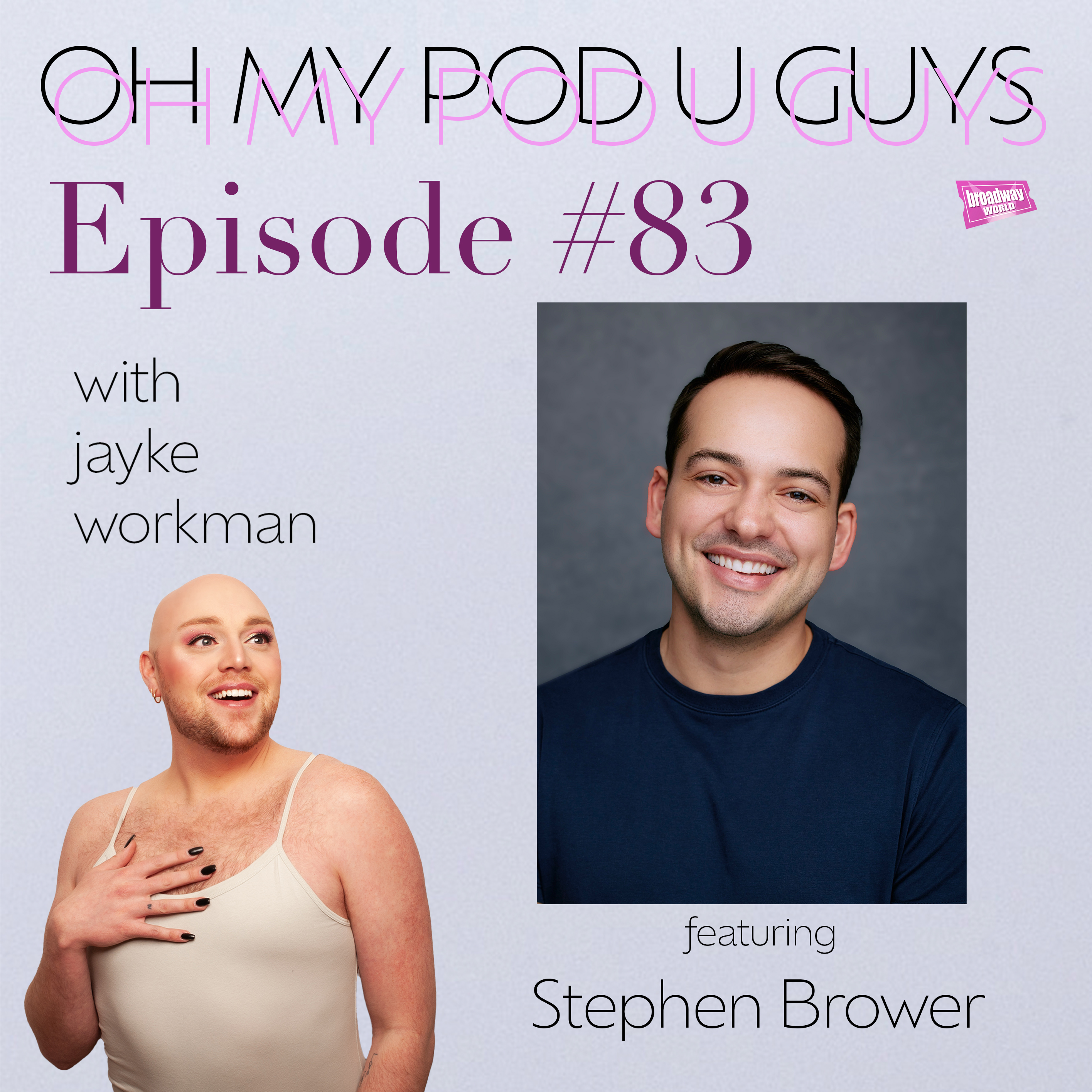 #83 Stephen Brower is a Palatable Gay Robot episode artwork