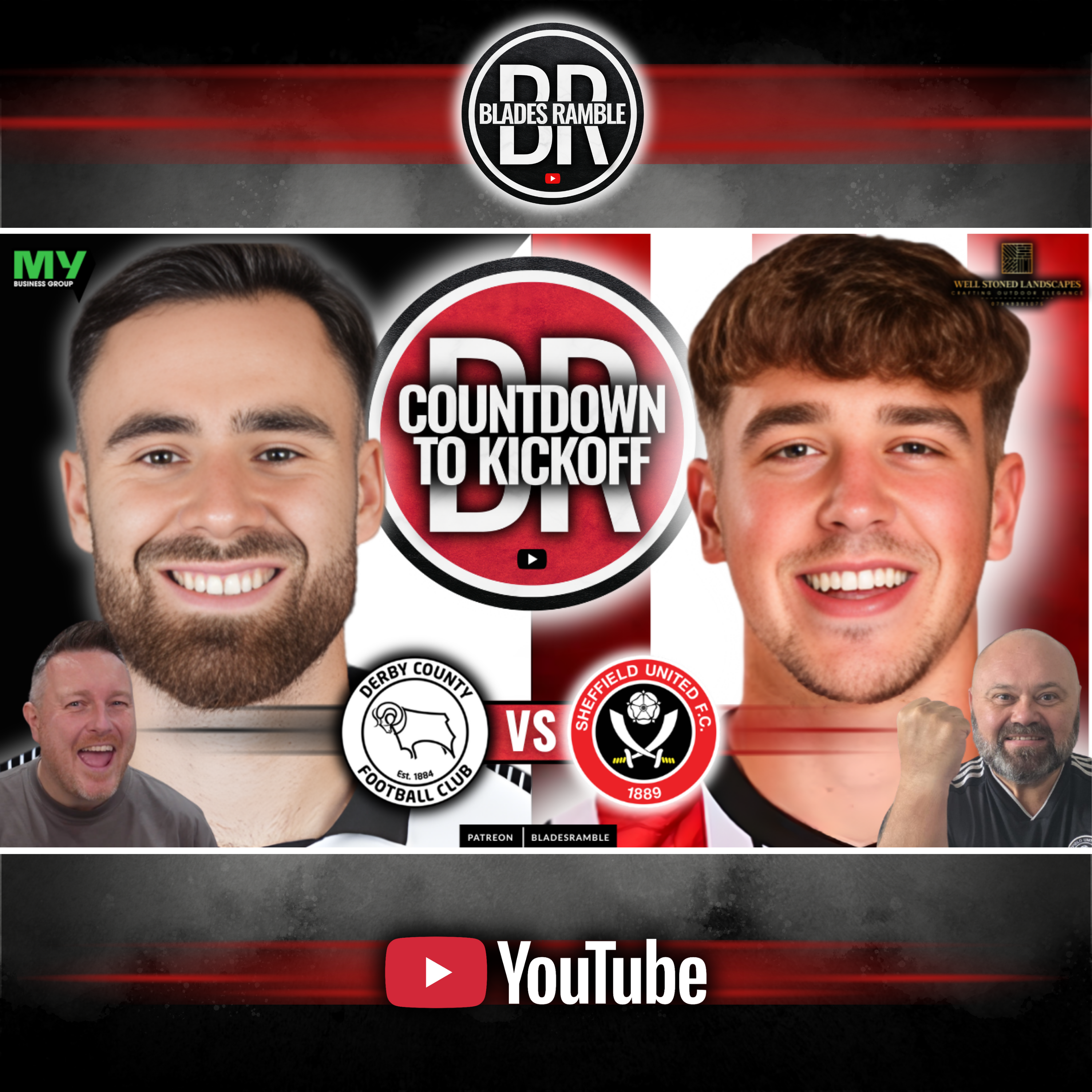 🎙️⚔️ COUNTDOWN TO KICKOFF | DERBY COUNTY v SHEFFIELD UNITED ⚔️🎙️
