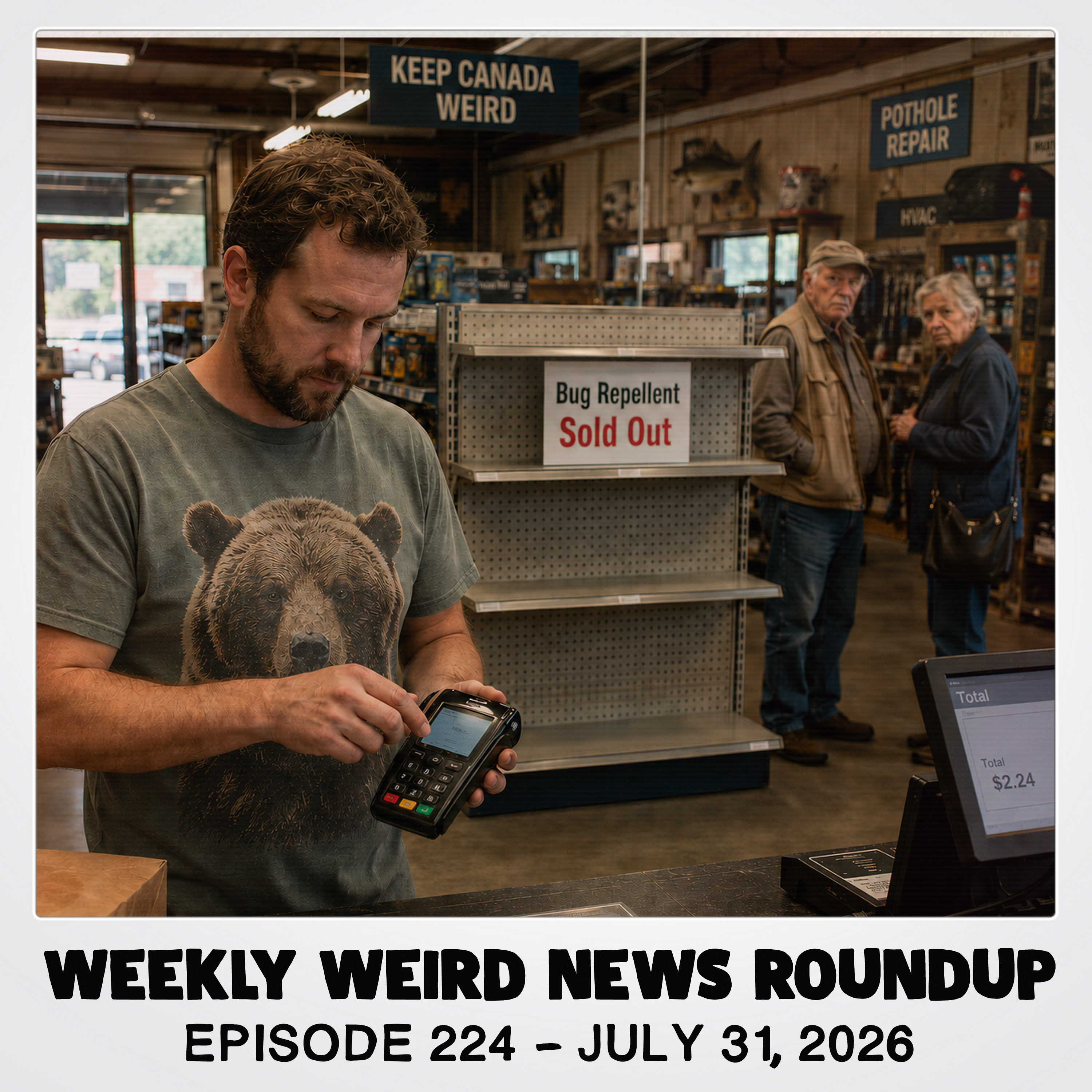 224 - 2026/07/31 - Grizzly Bears, Restaurants, Sinkholes, and Mosquitoes episode artwork