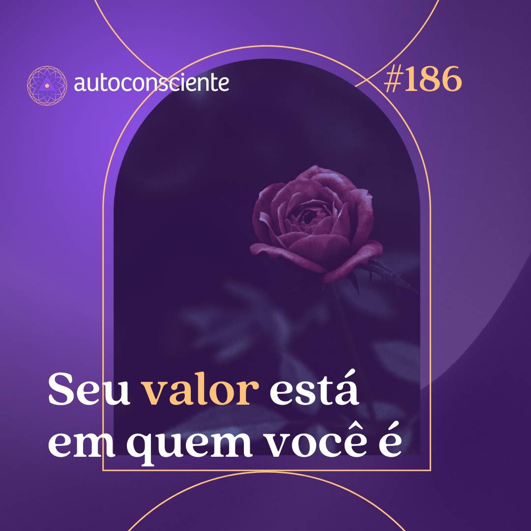 186. Seu valor est&aacute; em quem voc&ecirc; &eacute; (e n&atilde;o no que voc&ecirc; faz)