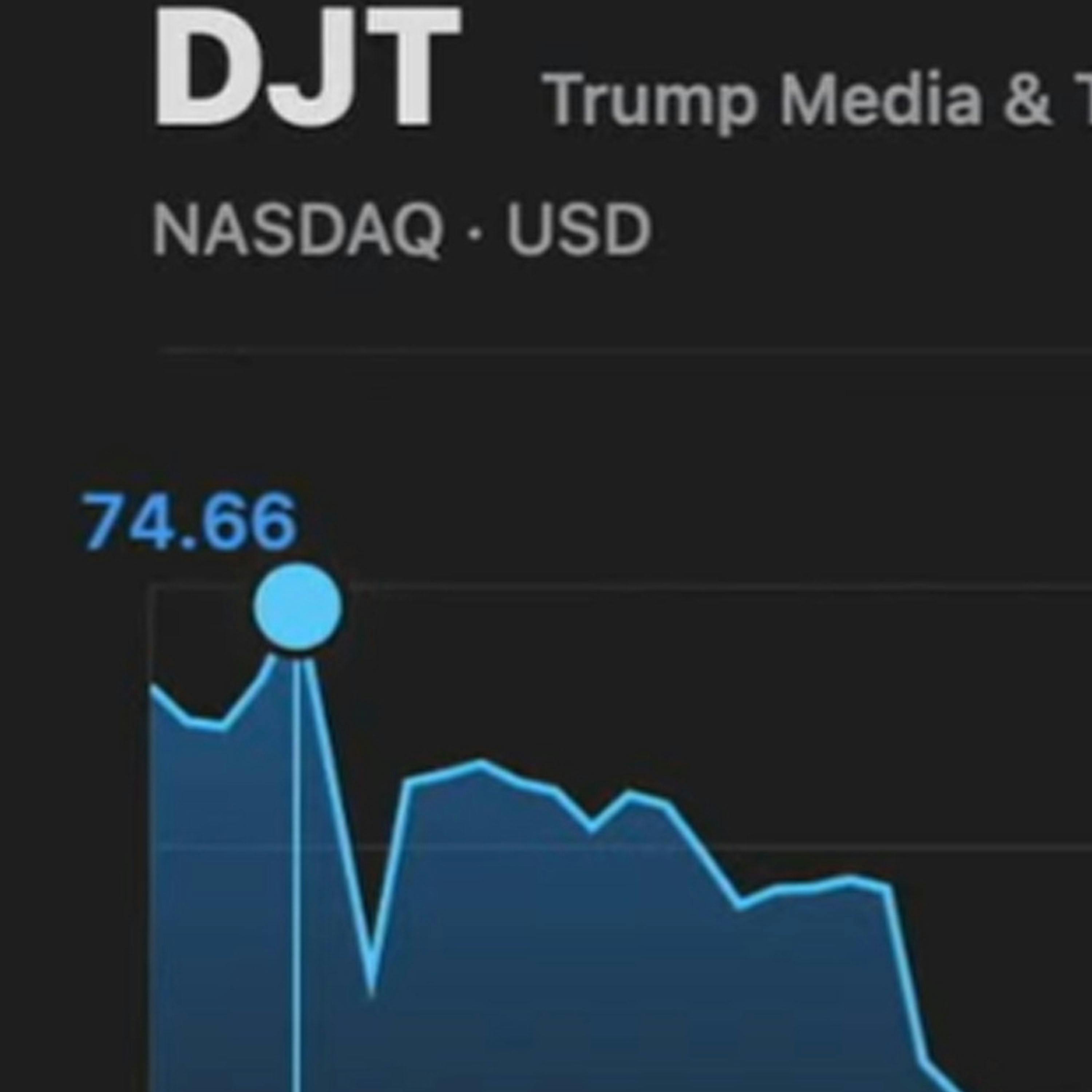 Trump's Stock Slips