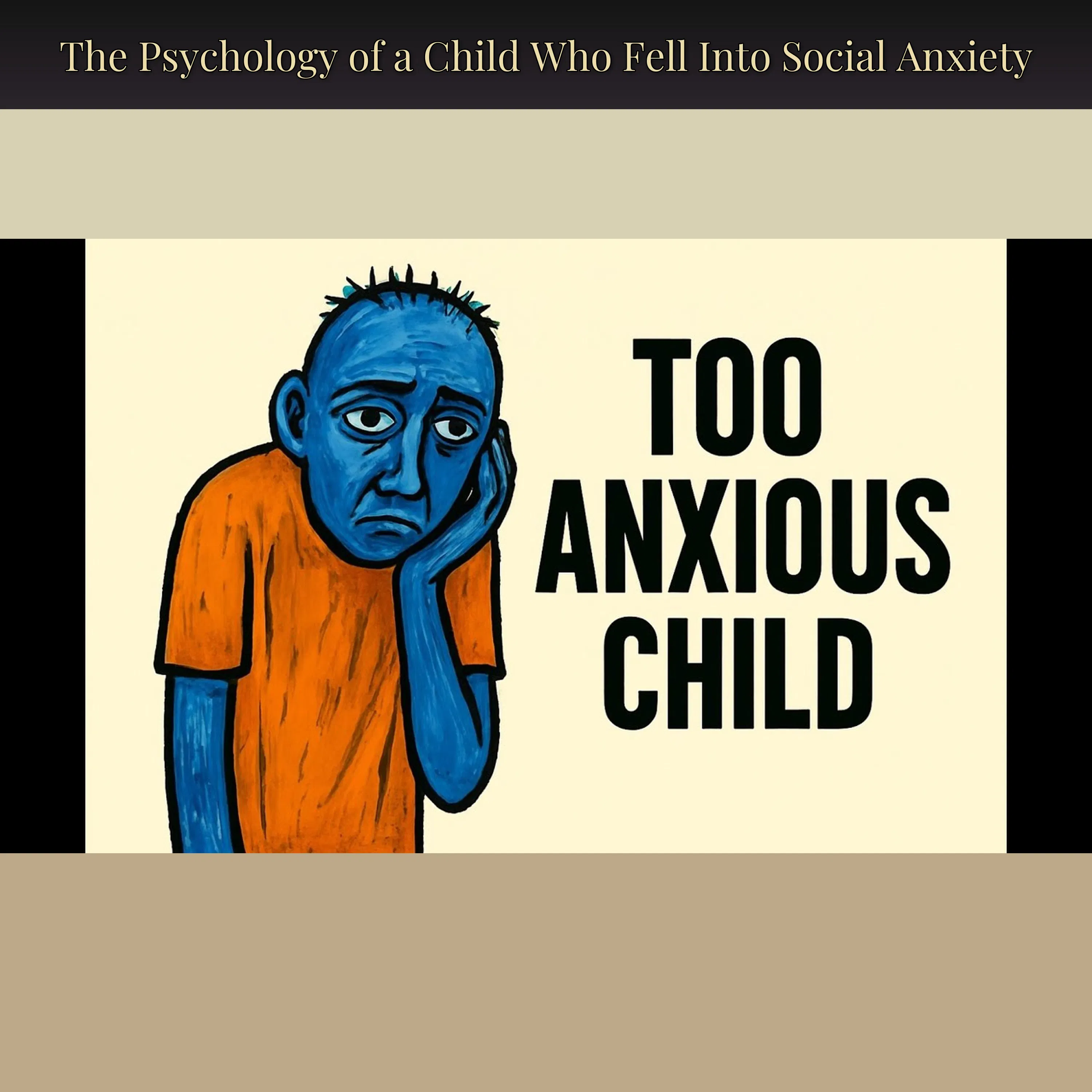 The Psychology of a Child Who Fell Into Social Anxiety