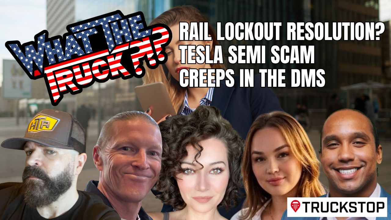 Canadian rail lockout ordered to end; freight creeps in the DMs; Tesla Semi scam