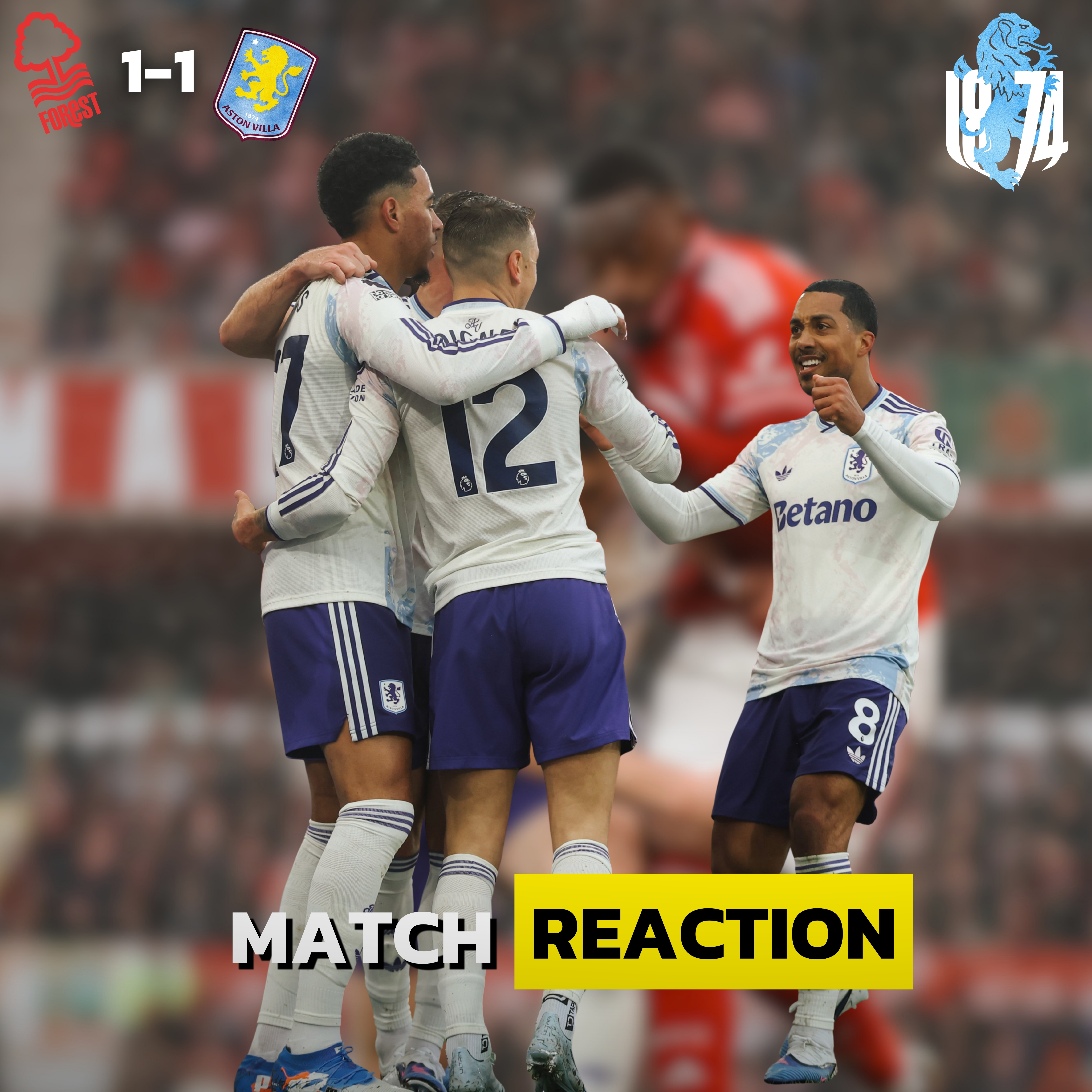 Big Chances And Big Misses As Villa Draw At Forest.....