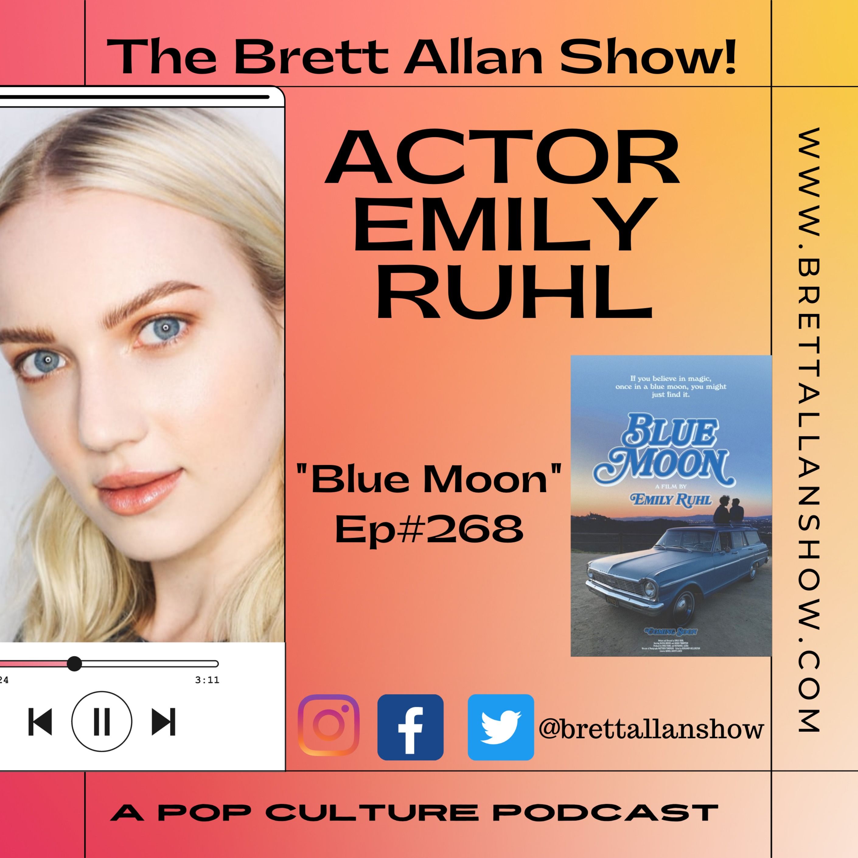 Actor Emily Ruhl Discusses Her Brand New Project | "Blue Moon" Available Everywhere to Stream
