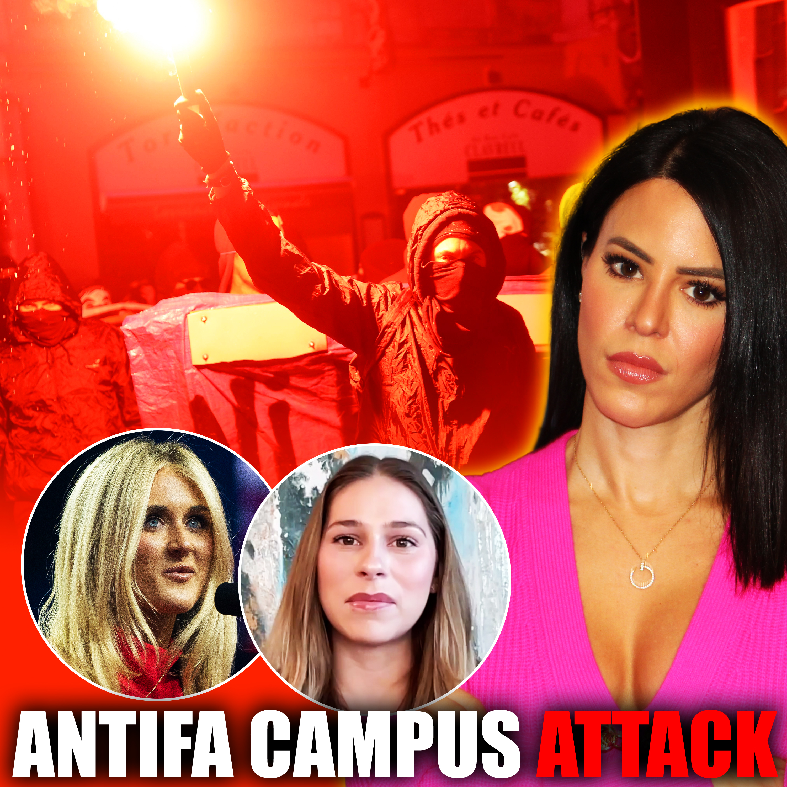 Woke Protestors Violently Target Pro Conservative Speaker On Campus + Olivia Krolczyk | episode artwork