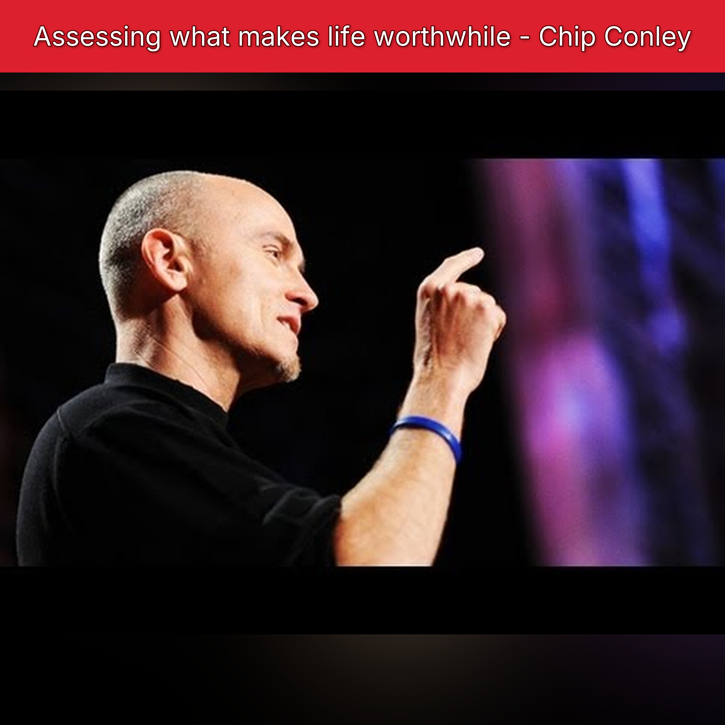 Assessing what makes life worthwhile - Chip Conley episode artwork