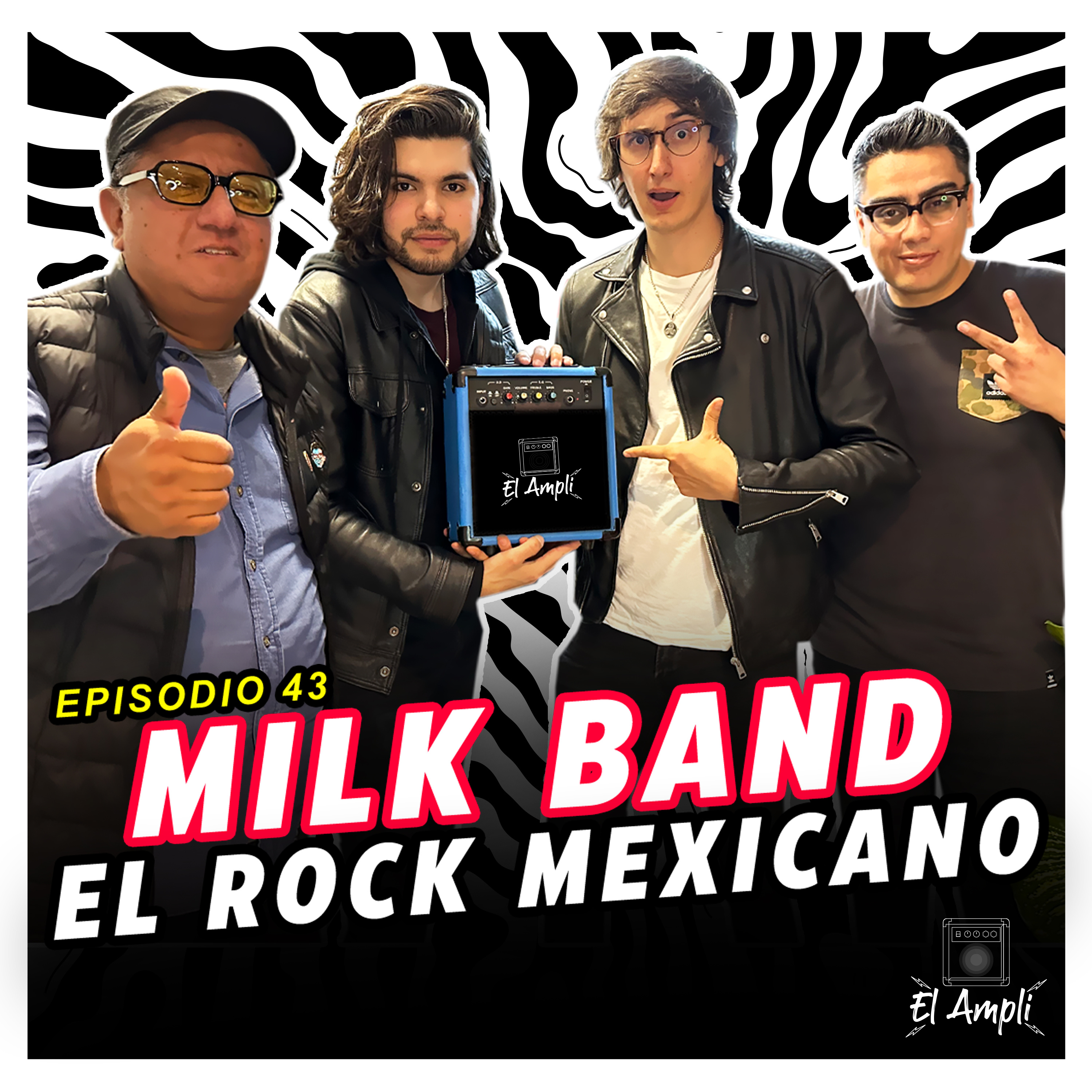 EL AMPLI - Episodio 43 - MILK BAND - El rock mexicano episode artwork
