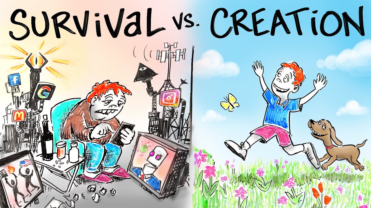 Living in SURVIVAL vs. Living in CREATION - Dr. Joe Dispenza | After Skool