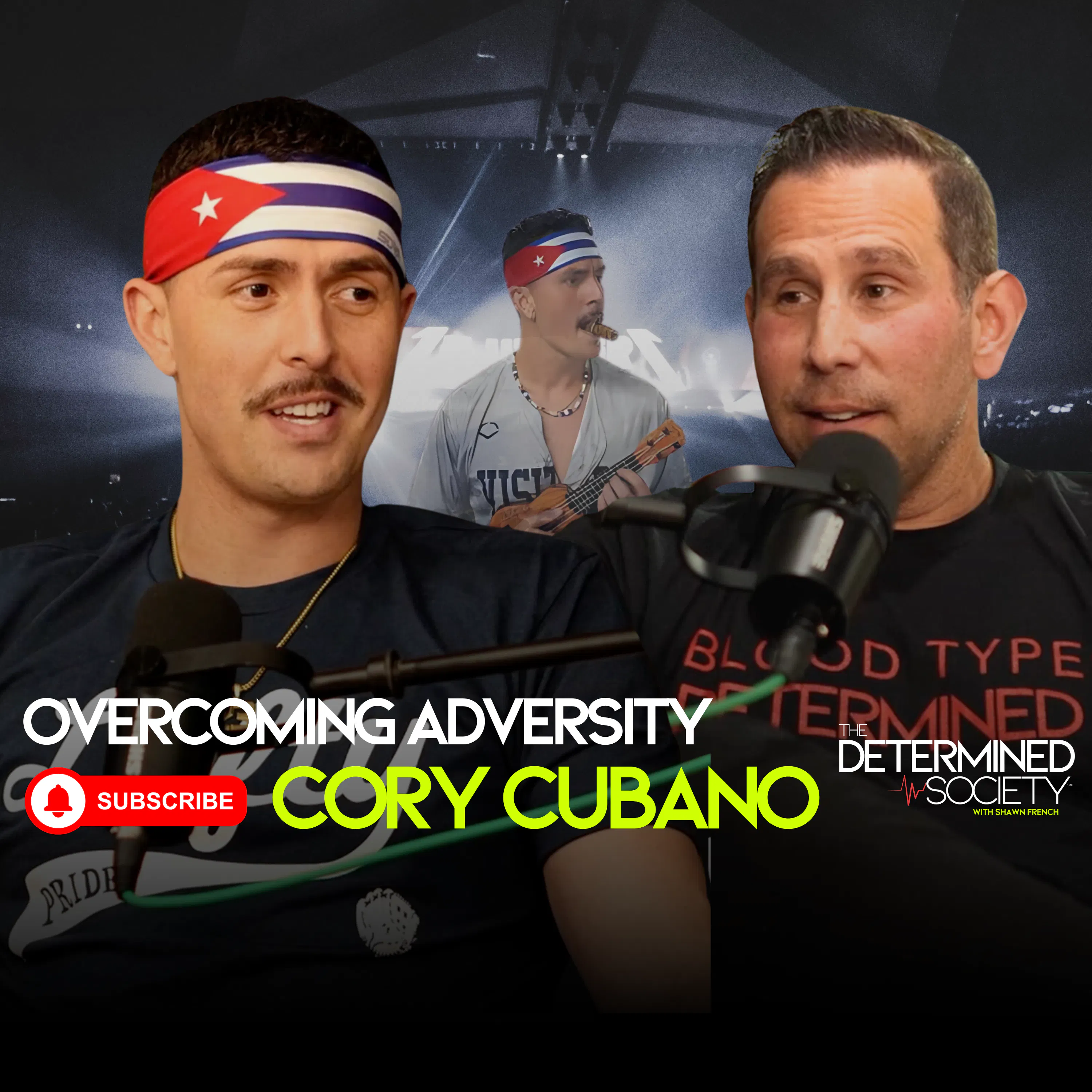 Glow in the Dark Success: Cory Cubano's Unseen Struggles and Triumphs — Determined Society with Shawn French | Adversity & Mindset cover
