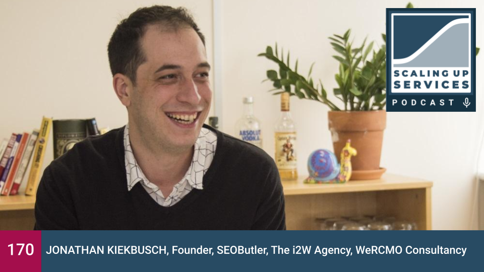 Jonathan Kiekbusch, Founder, SEOButler, The i2W Agency, WeRCMO Consultancy