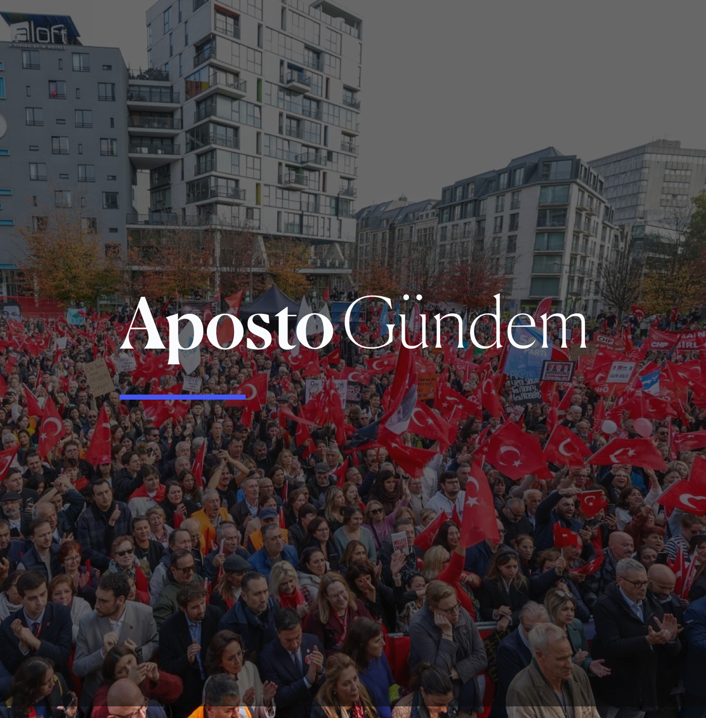 Takas hazırlığı, Avrupa mitingi | 13 Ekim 2025