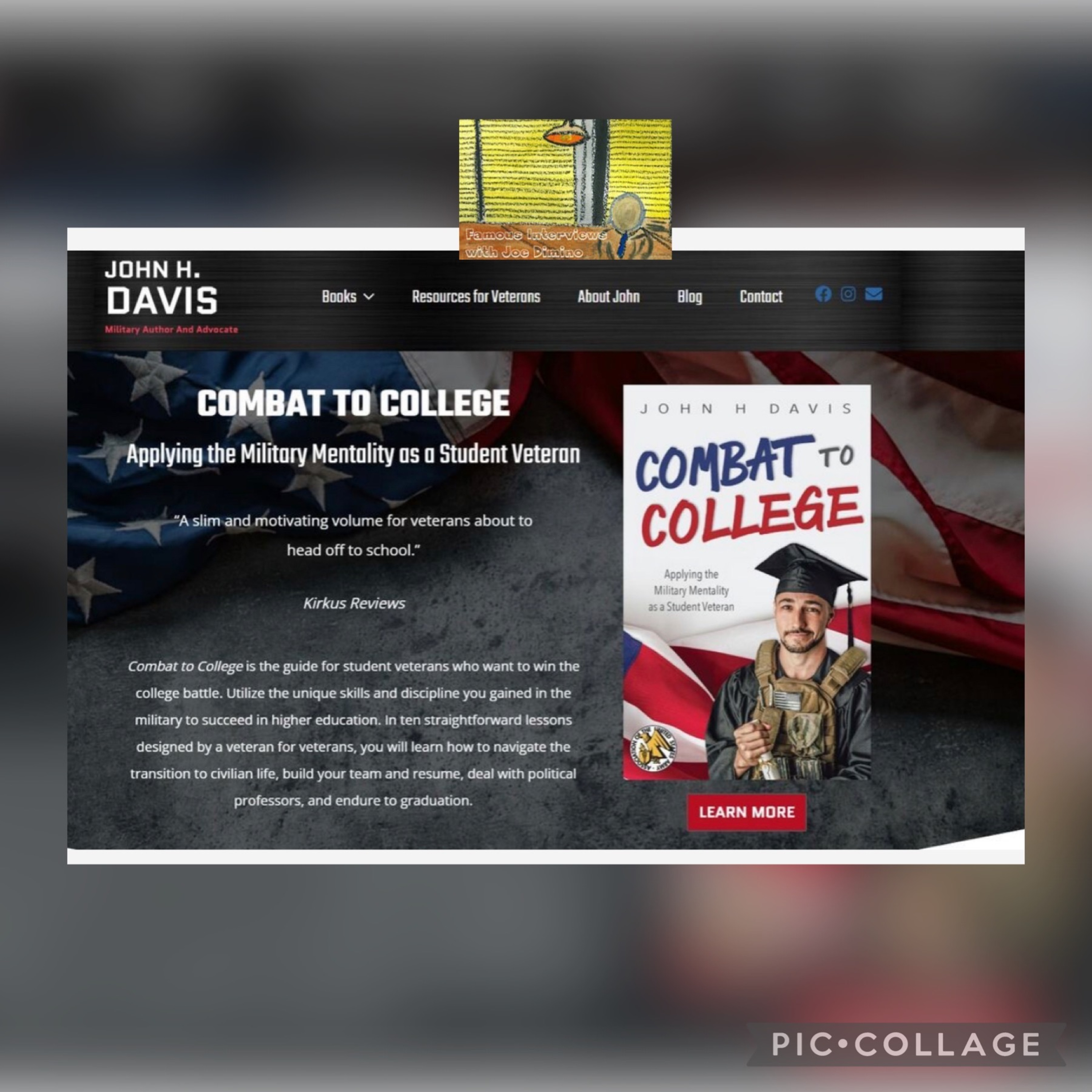 Military Author, Harvard Grad & Combat Veteran John Davis episode artwork