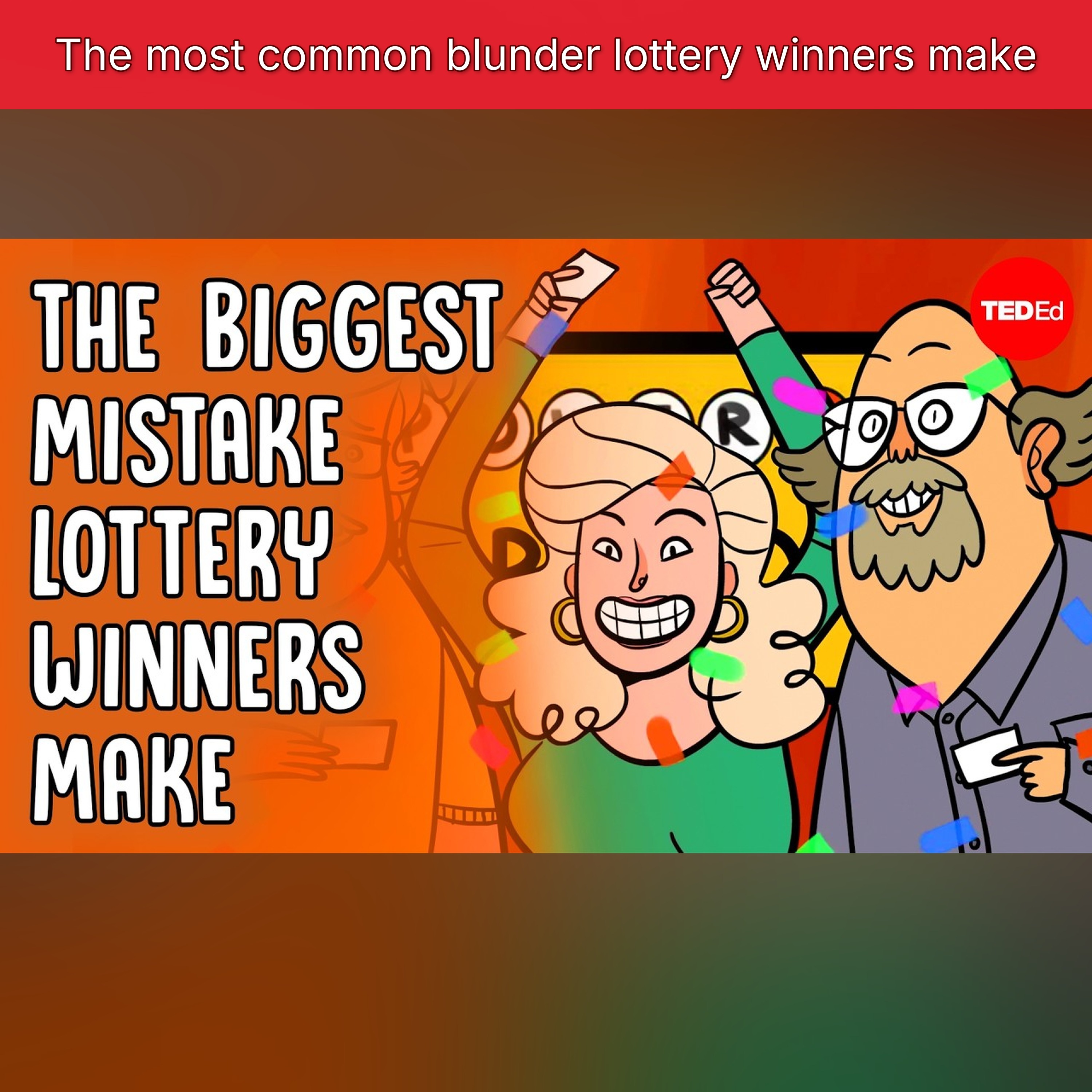 The most common blunder lottery winners make episode artwork