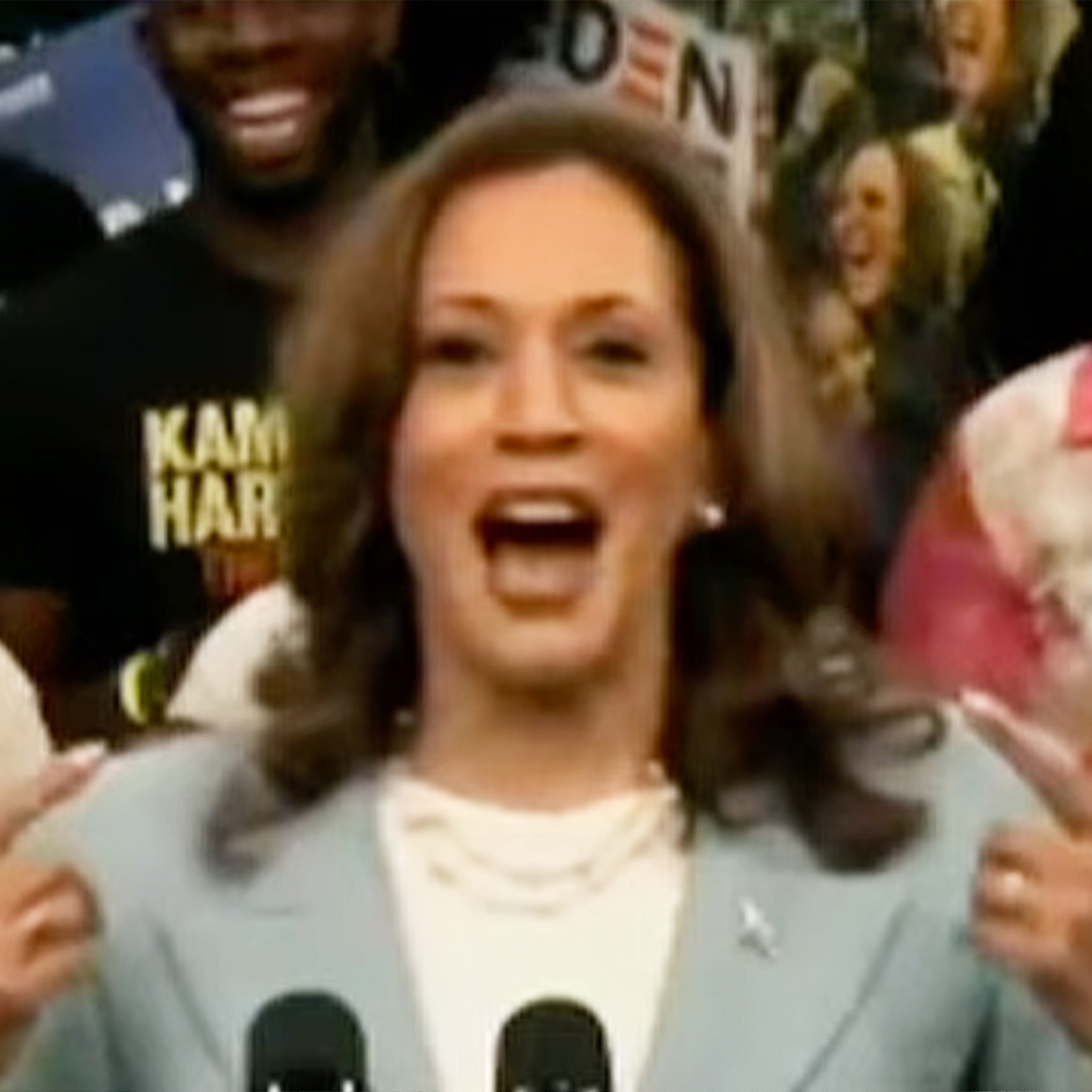 Kamala To Trump: "Say It To My Face!"