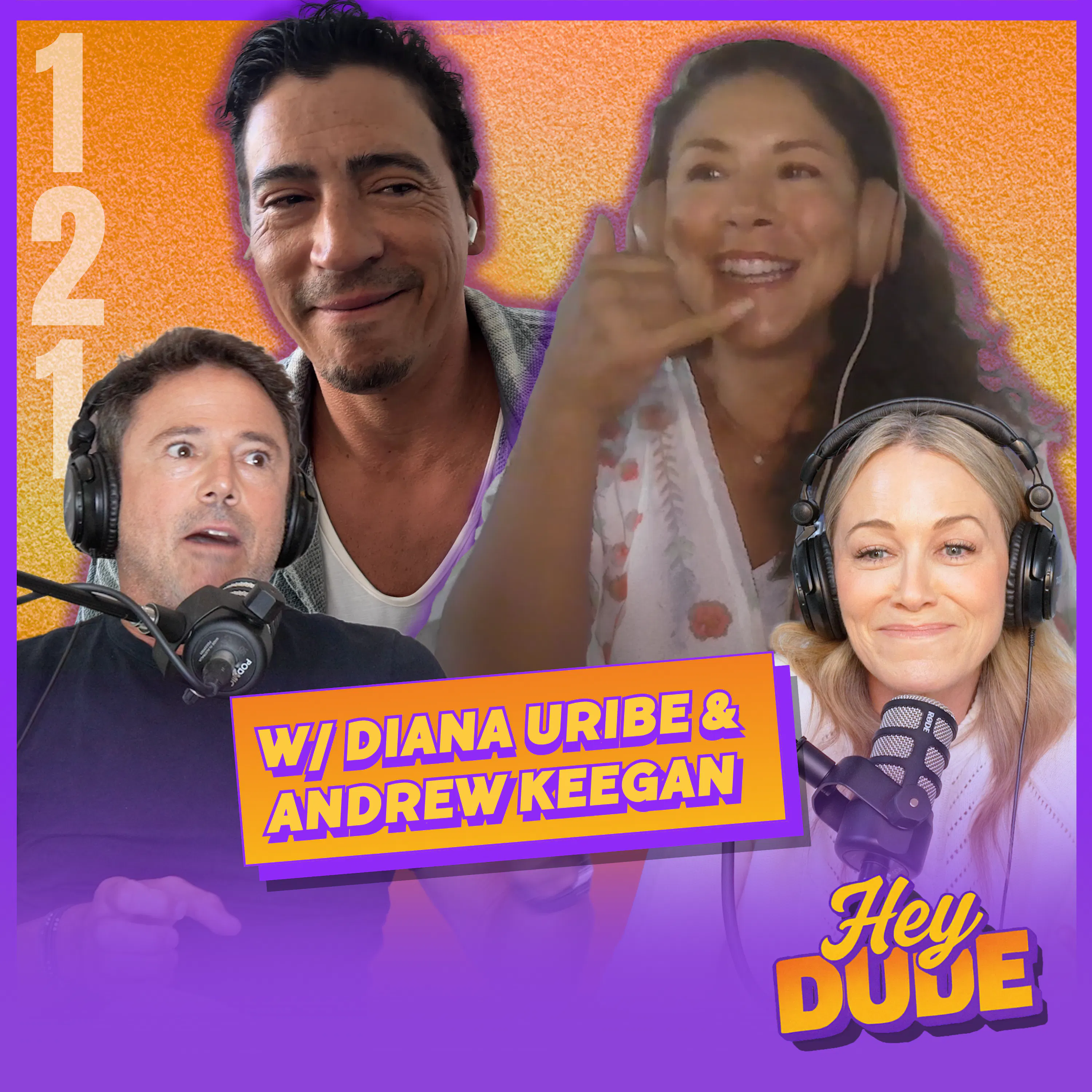 Diana Uribe & Andrew Keegan Diana Uribe & Andrew Keegan