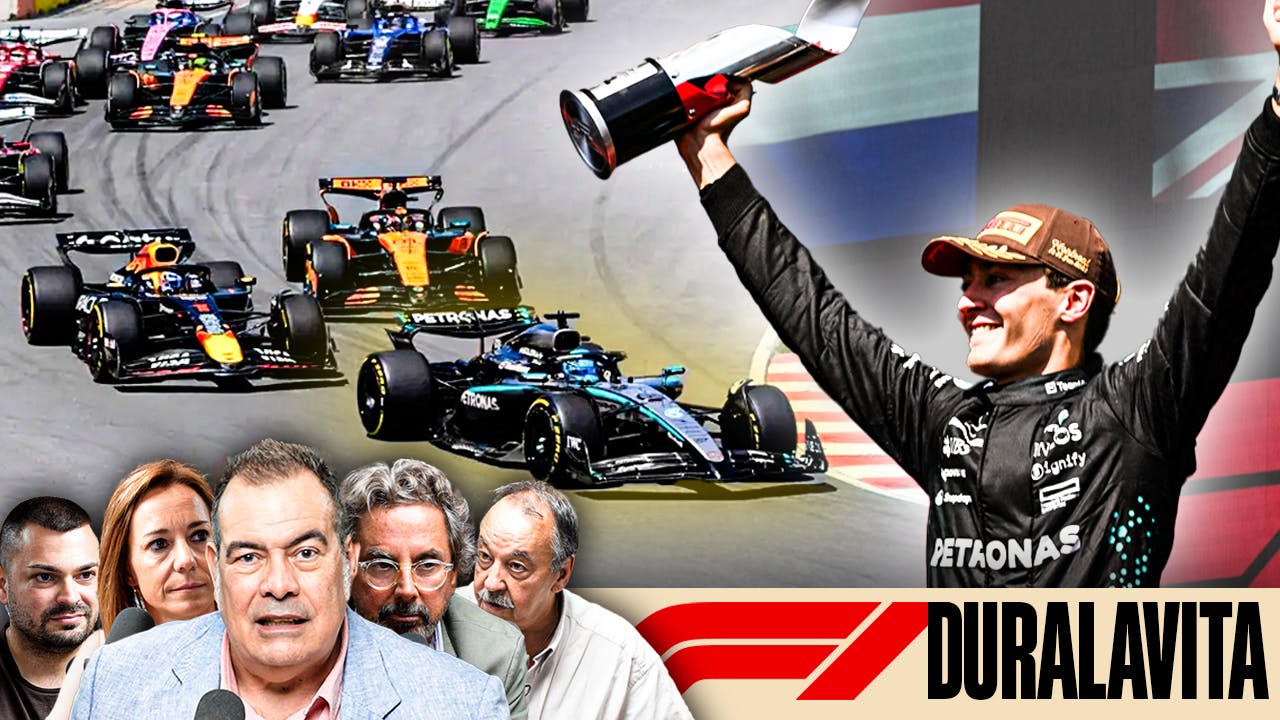 RUSSELL VS VERSTAPPEN y la PELEA de los MCLAREN | DURALAVITA Formula1 | Ep 10 RUSSELL VS VERSTAPPEN y la PELEA de los MCLAREN | DURALAVITA Formula1 | Ep 10