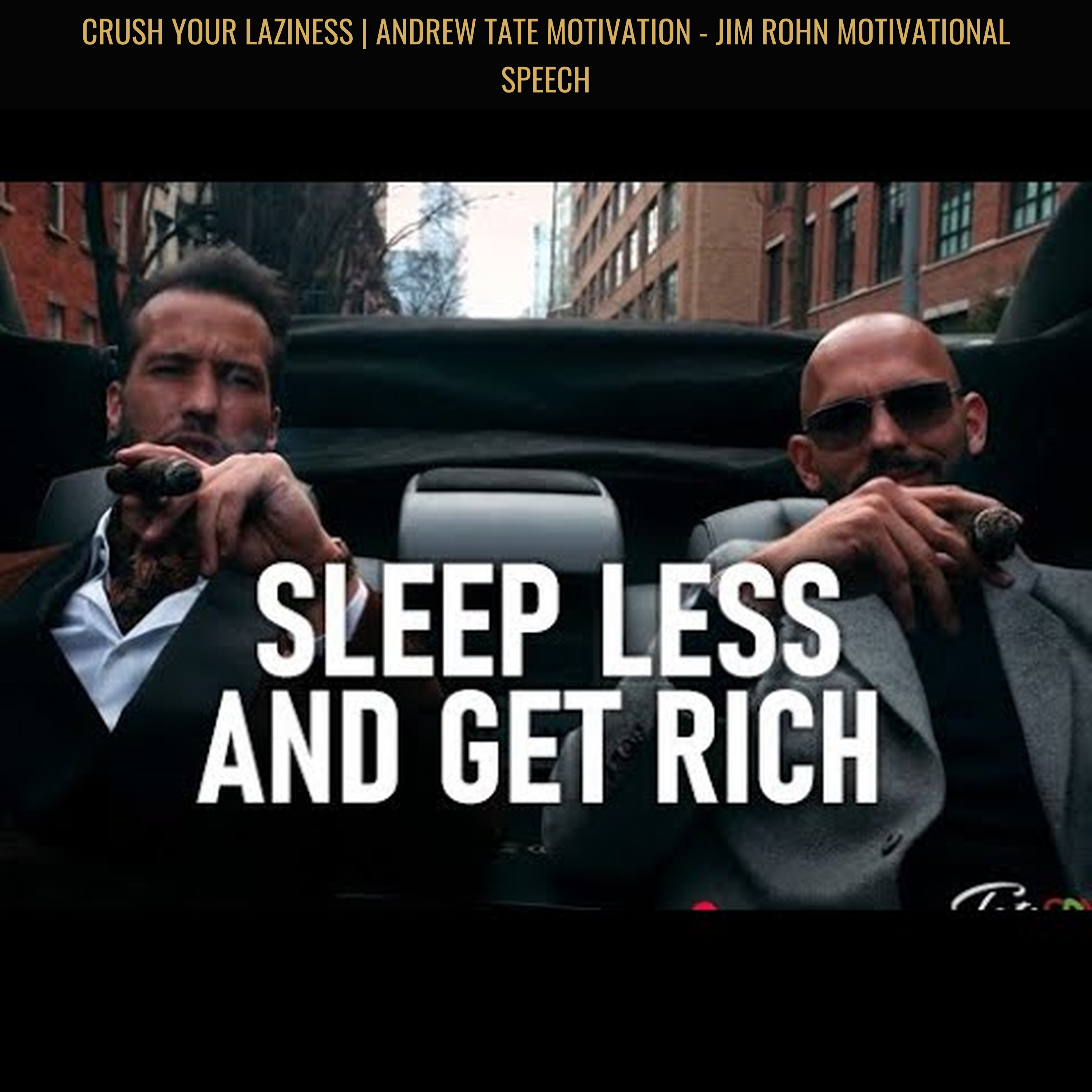 CRUSH YOUR LAZINESS | Andrew Tate Motivation - Jim Rohn Motivational Speech