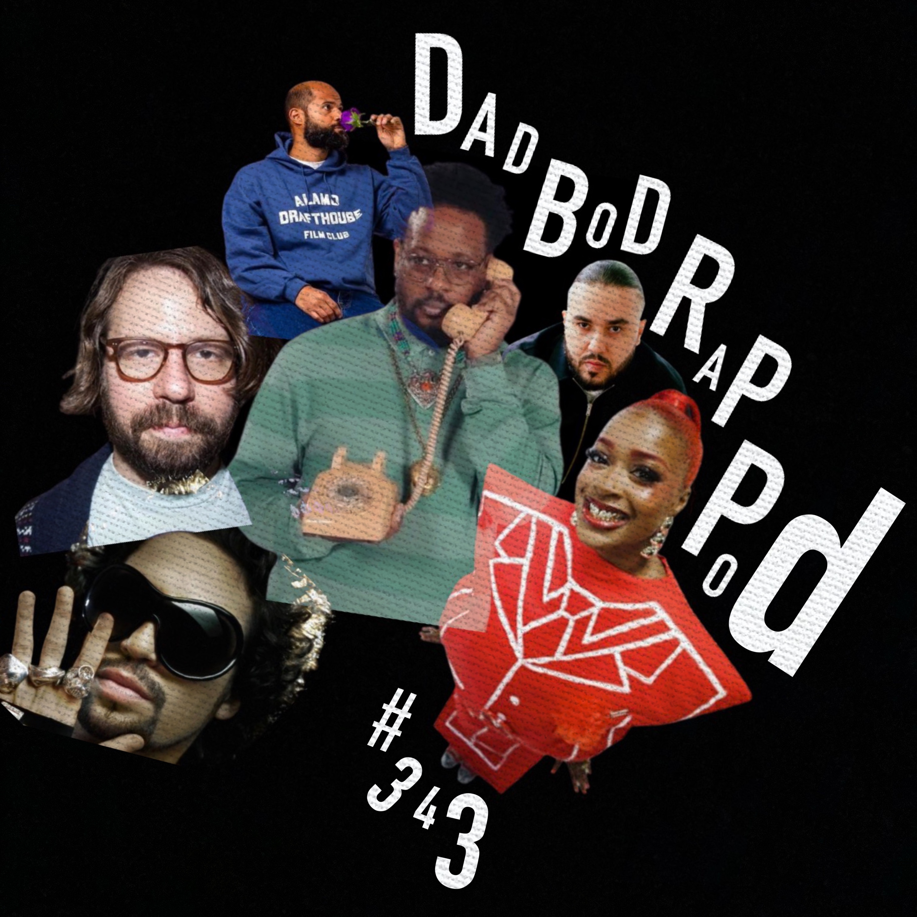 Dad Bod Rap Pod episode art: Episode 343: Q3 Album Reviews 