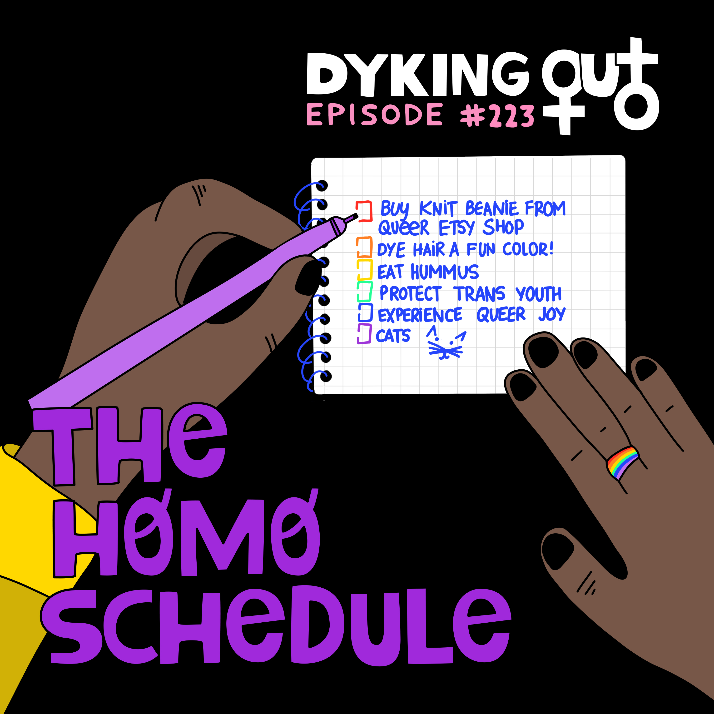 The Homo Schedule w/ Liv Hewson & Jasmin Savoy - Ep. 223