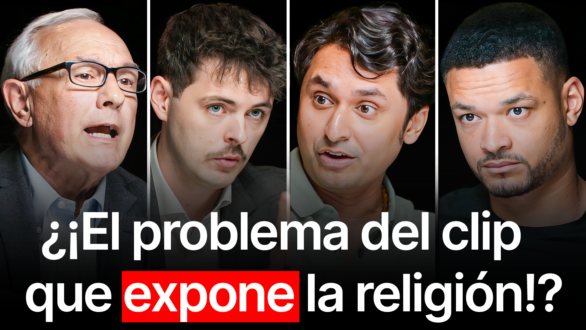 Ateo vs. cristiano vs. pensador espiritual: el problema del clip que deja al descubierto la religión.