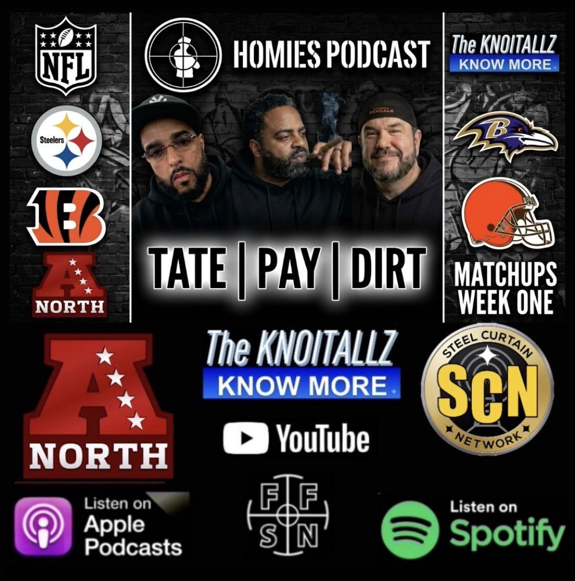 The Homies: Finally Football | AFC North Week 1 Matchups episode artwork