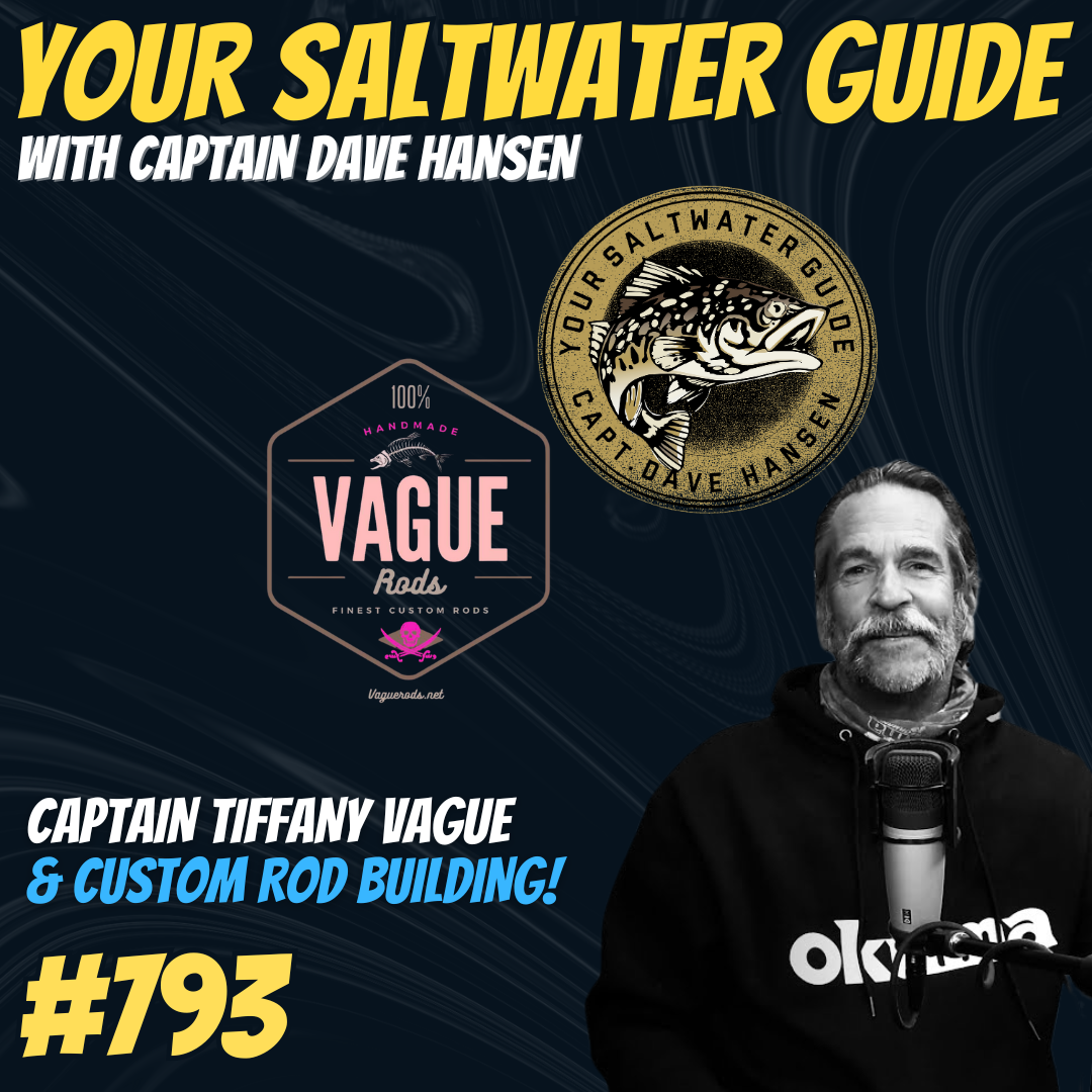 Custom Fishing Rods with Captain Tiffany Vague! #793