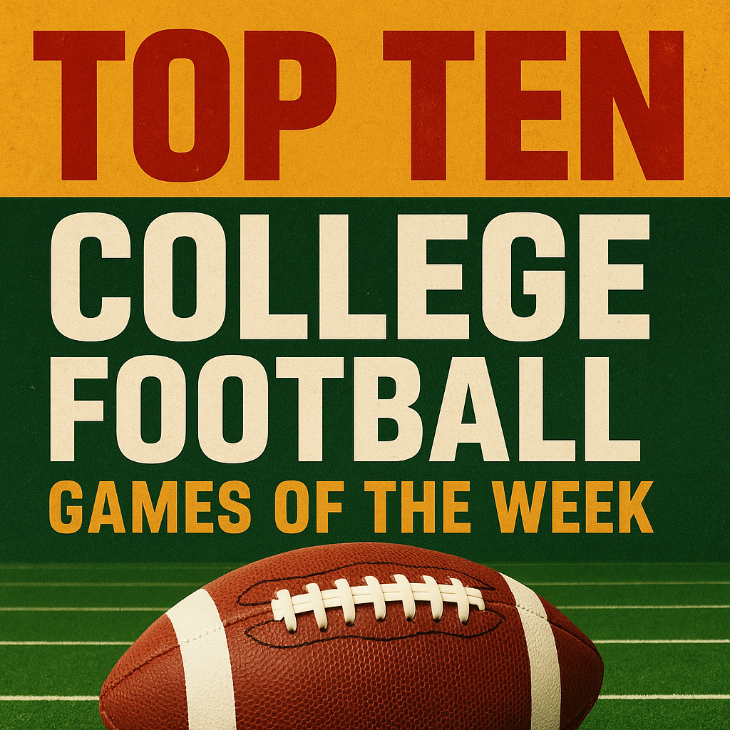(Bonus Content) - Chad's Top 10 CFB Games of The Weekend | episode artwork