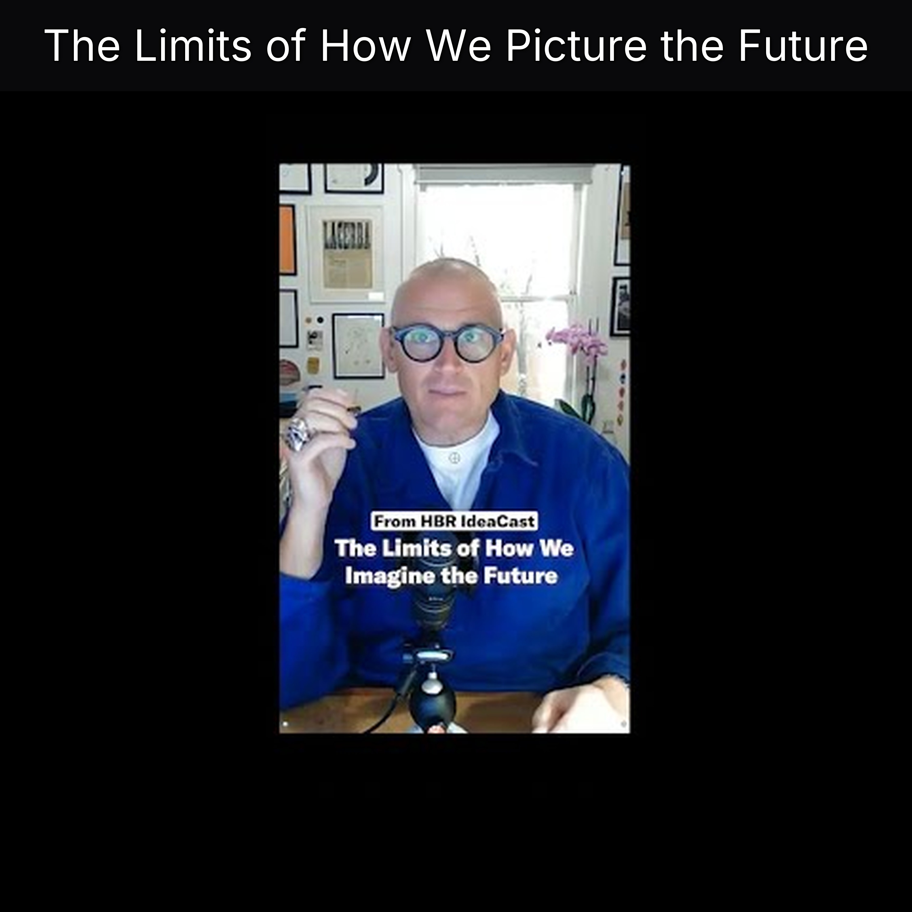 The Limits of How We Picture the Future