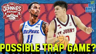 DON'T OVERLOOK DEPAUL! 🏀 No. 22 St. John's Trap Game Before UConn? DON'T OVERLOOK DEPAUL! 🏀 No. 22 St. John's Trap Game Before UConn?