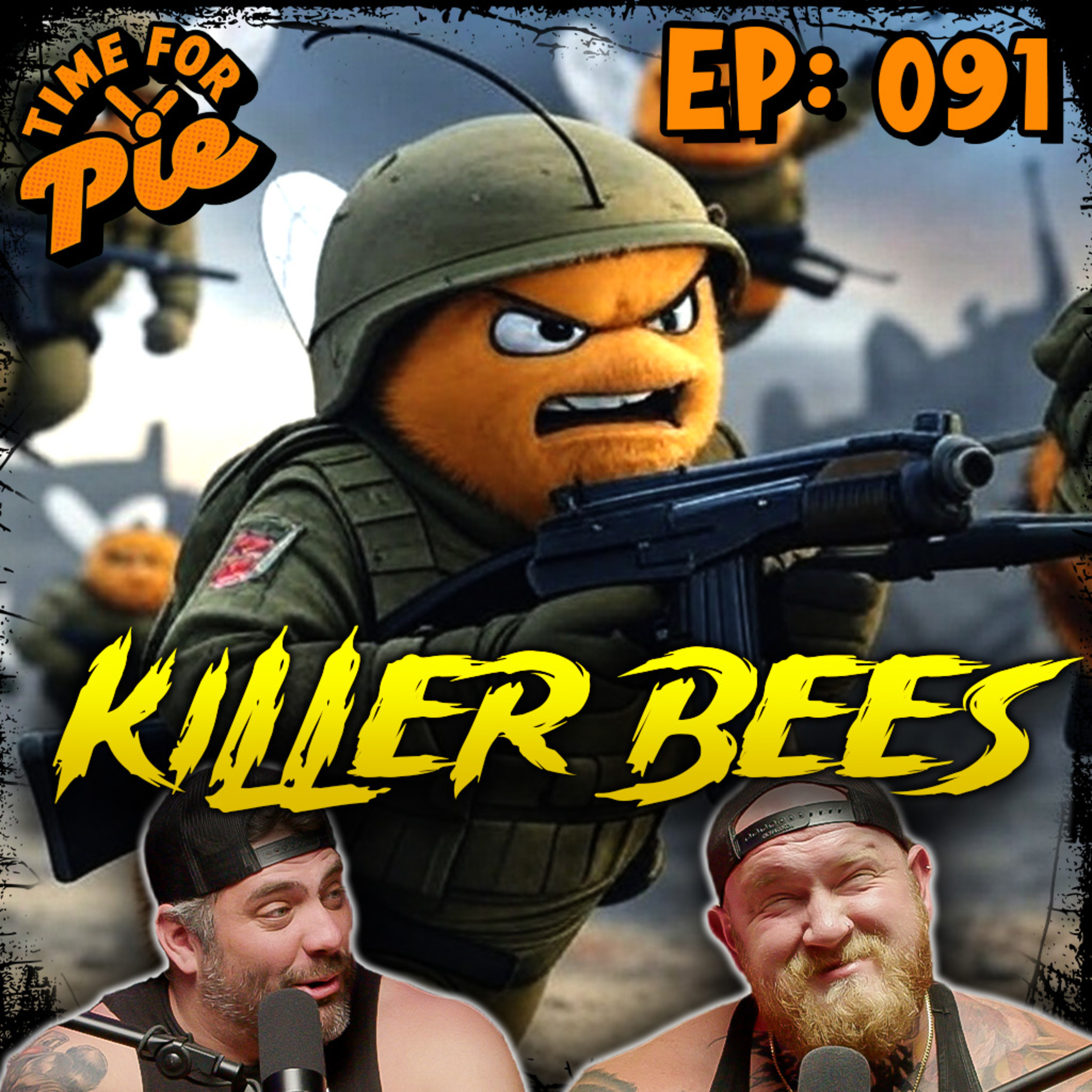 TOP SECRET Military Killer Bees - Time for Pie #91 episode artwork