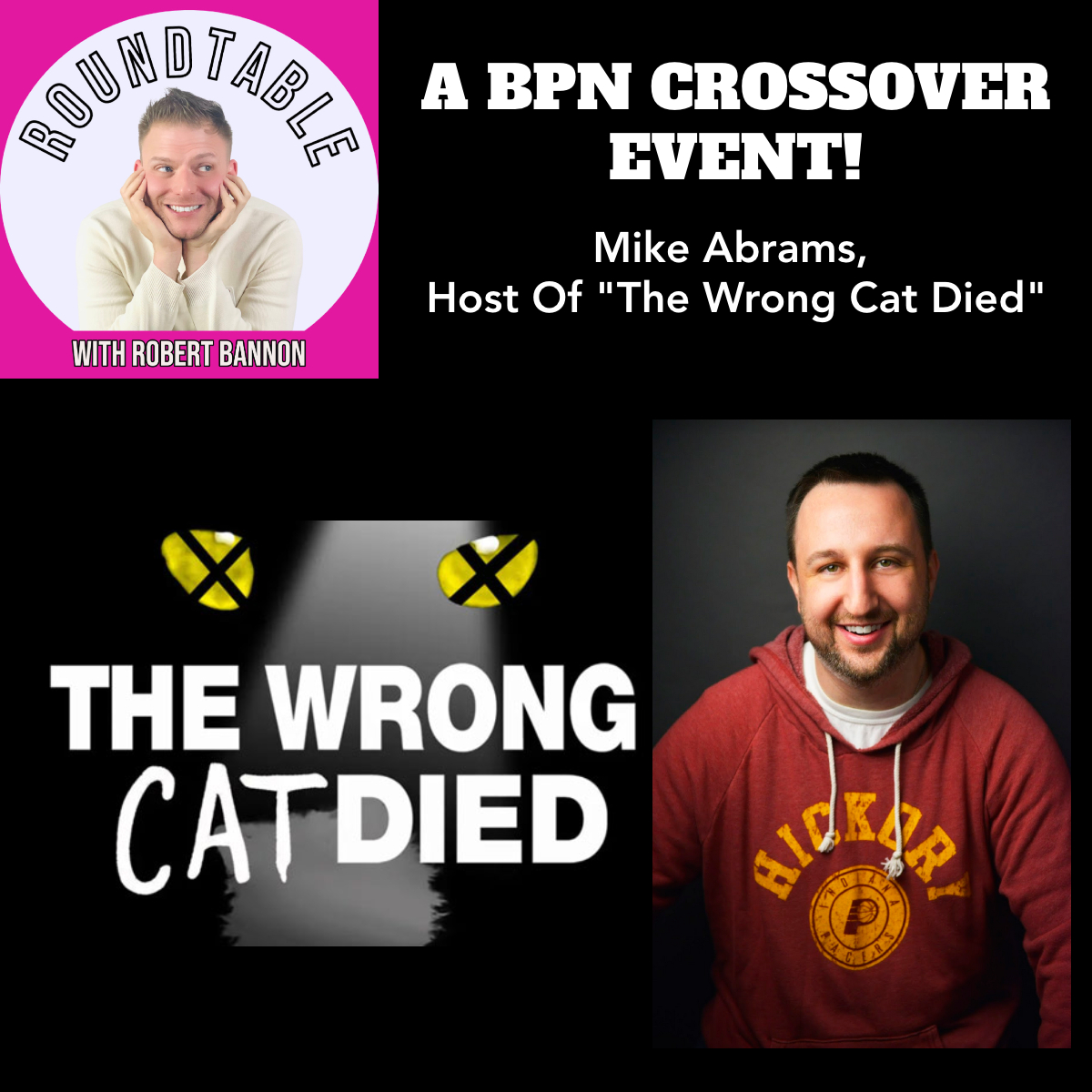 Host of "The Wrong Cat Died" Podcast On BPN, Mike Abrams Is Here!