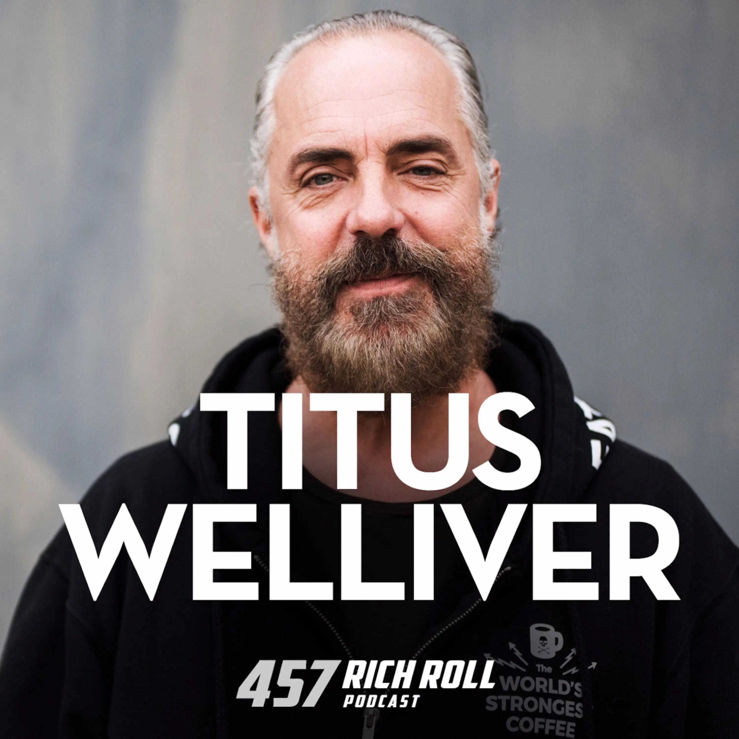 Cover art for the episode "Titus Welliver On Gratitude & Great Art" from The Rich Roll Podcast