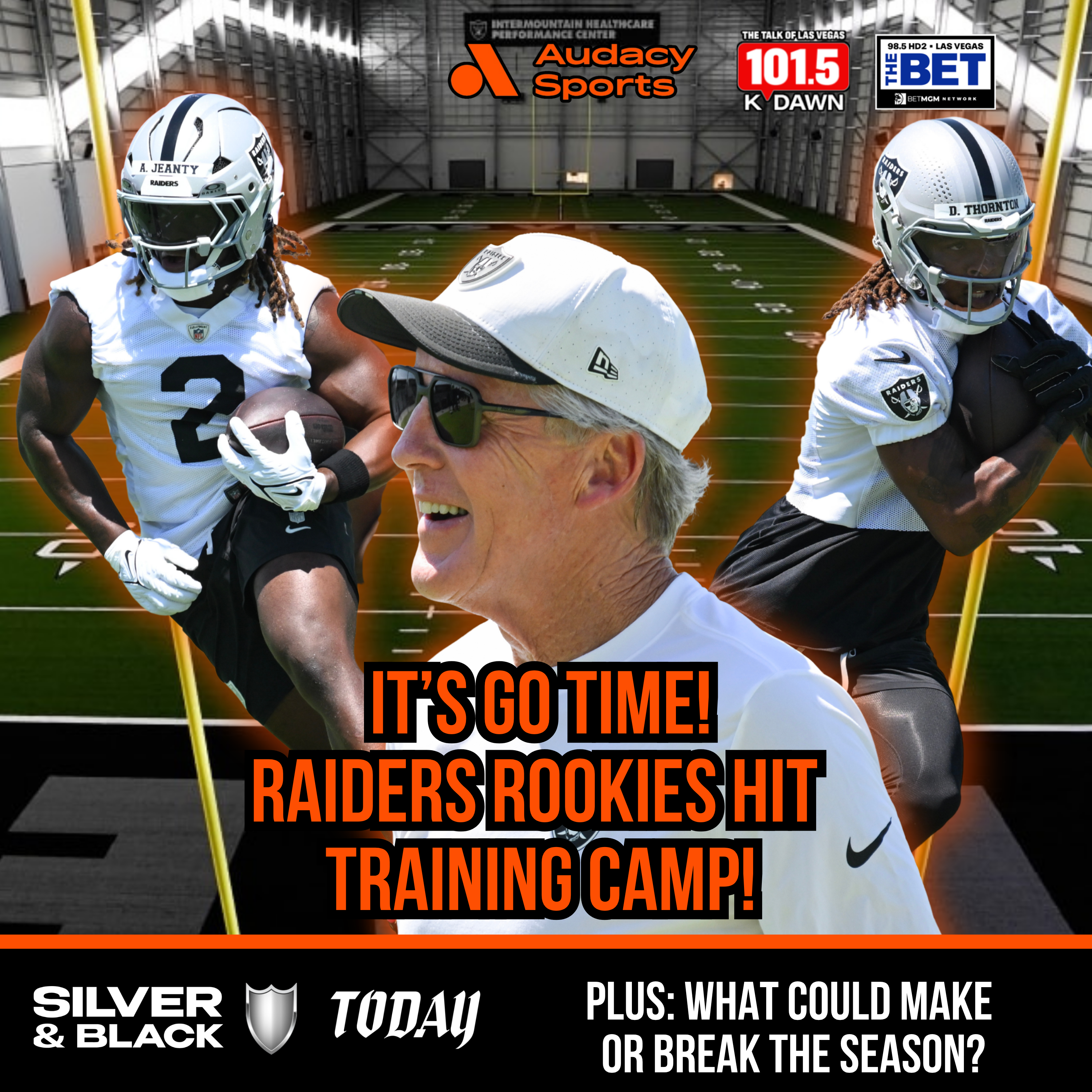 [FULL EPISODE] It's Go Time! Raiders Rookies Report to Camp