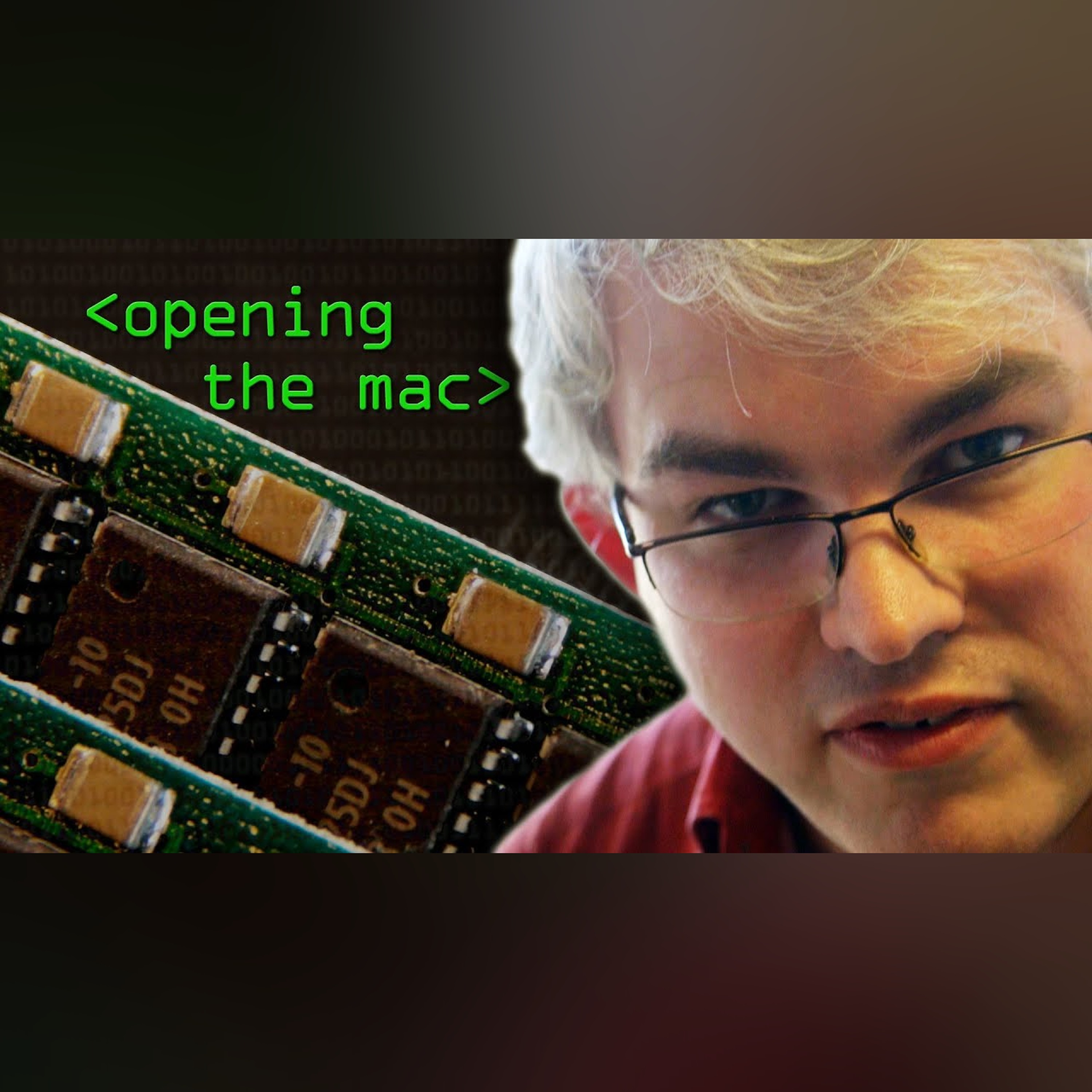 Opening up the 30yr old Mac - Computerphile episode artwork