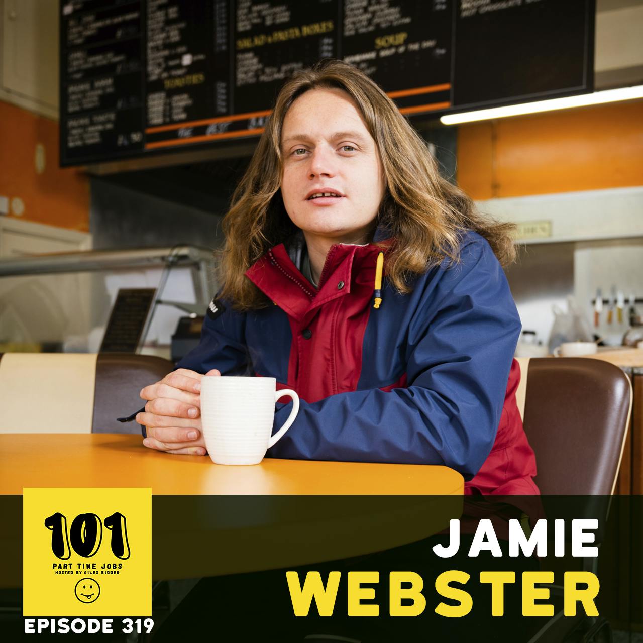 Jamie Webster - Celebrating with a packet of crisps