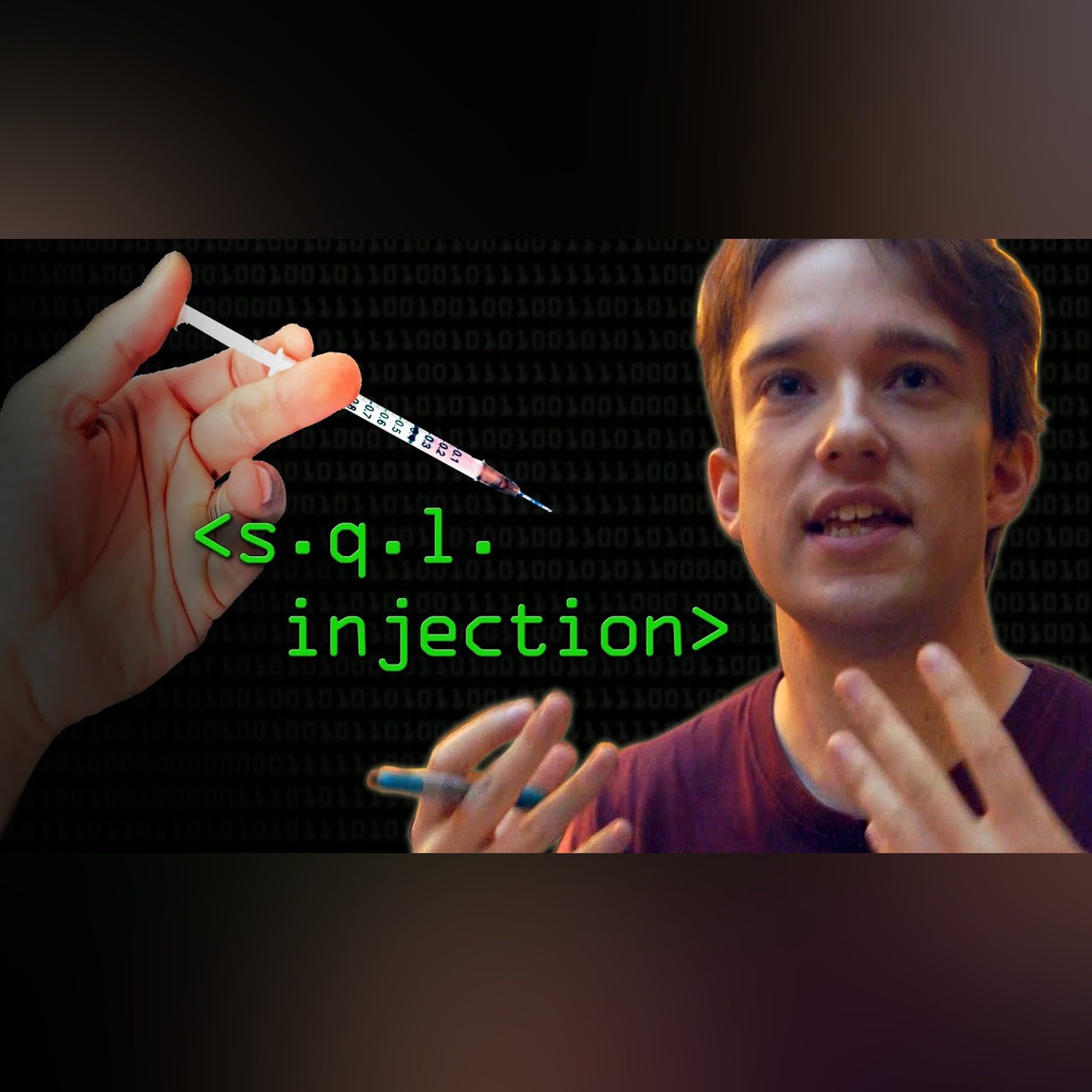 Hacking Websites with SQL Injection - Computerphile episode artwork