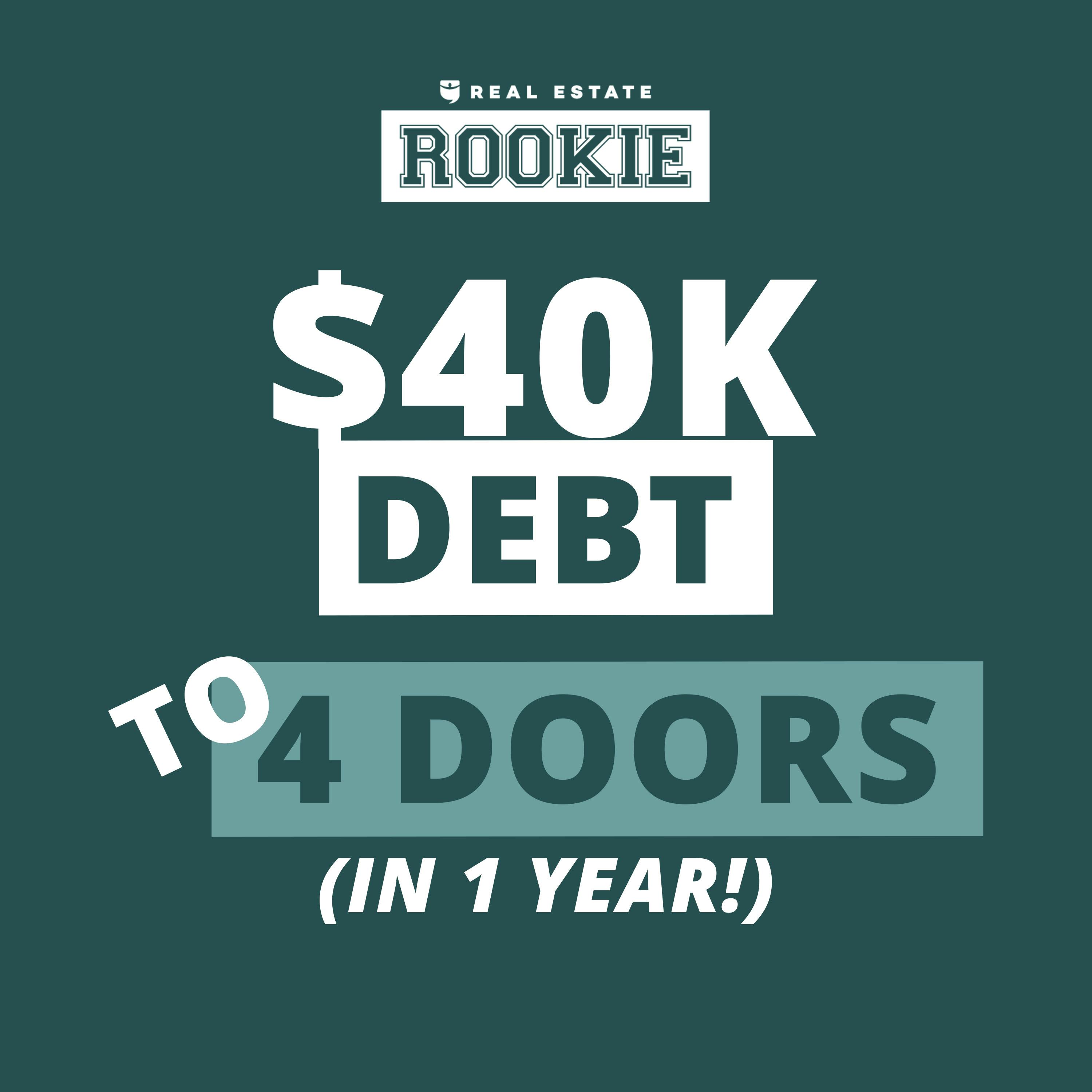 275: From $40K Debt to 4 Doors and Six-Figure Net Worth (In 1 Year!)