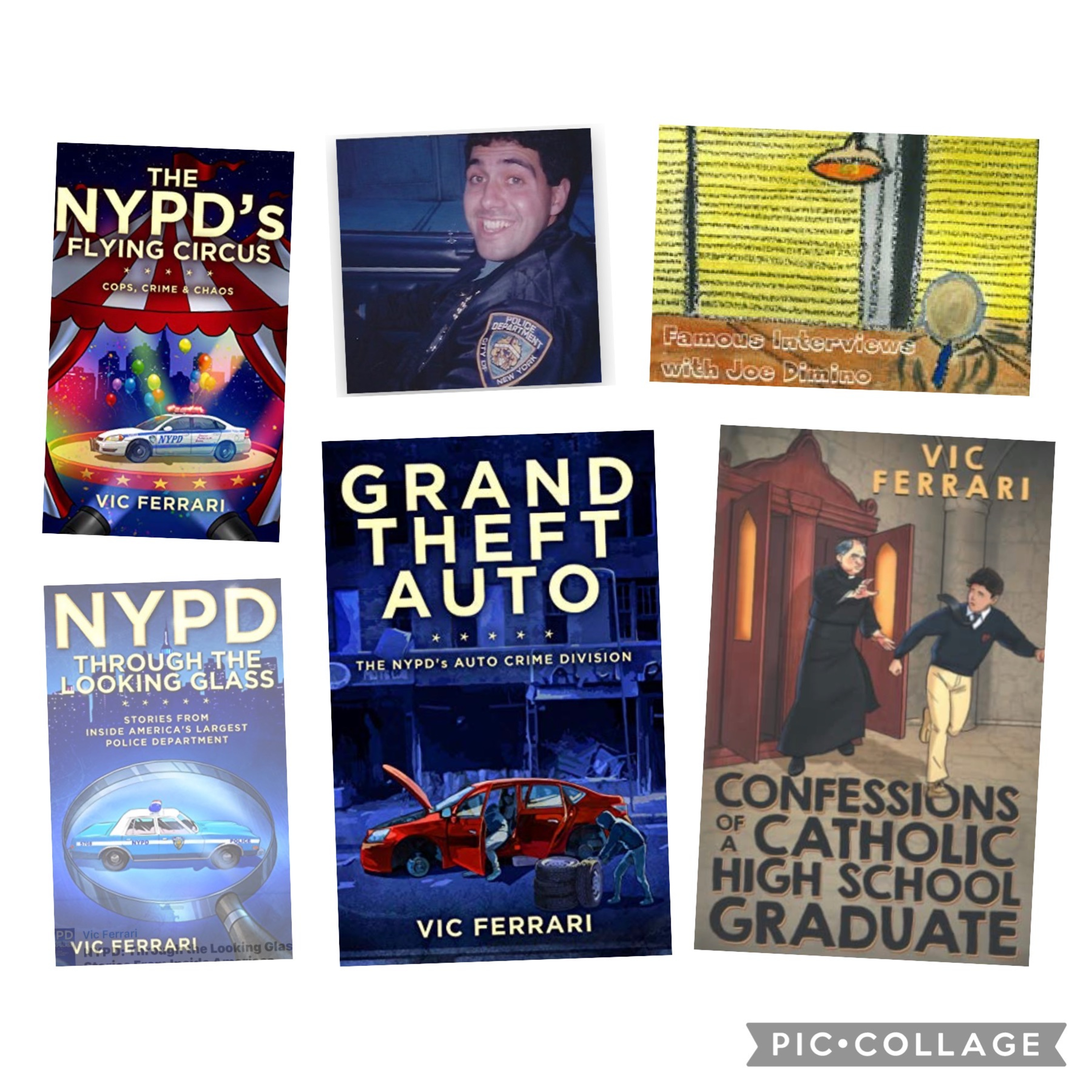 Retired Retired NYPD Detective & Author Vic Ferrari episode artwork