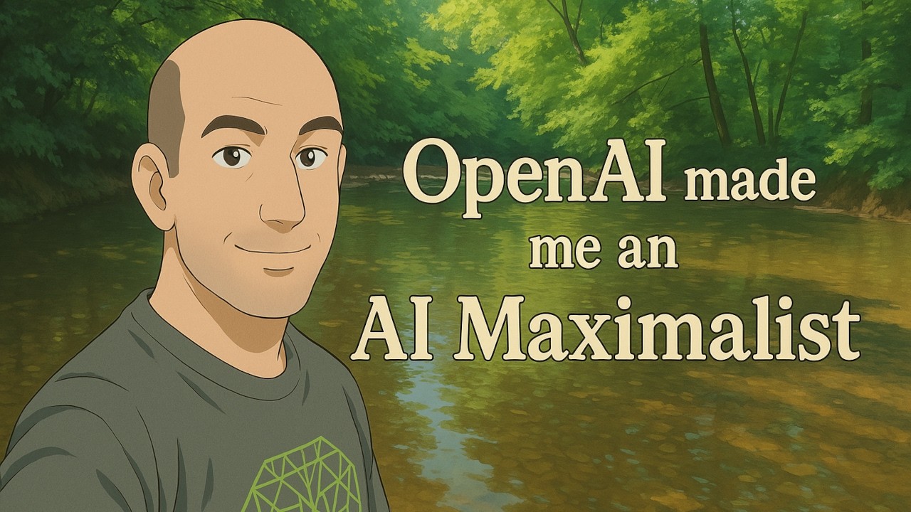 My "AI Maximalist" Manifesto - Why AI should be everywhere! | Artificial Intelligence Masterclass