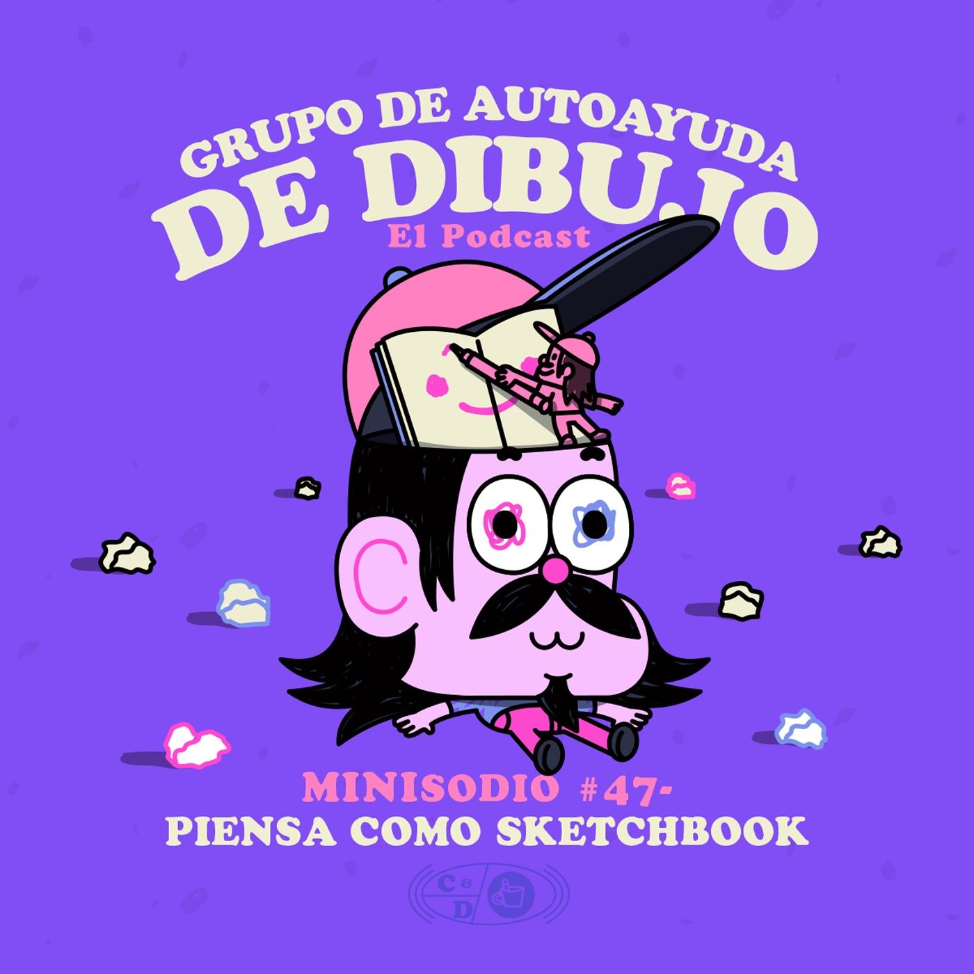 MINIsodio 47 - Piensa como sketchbook episode artwork