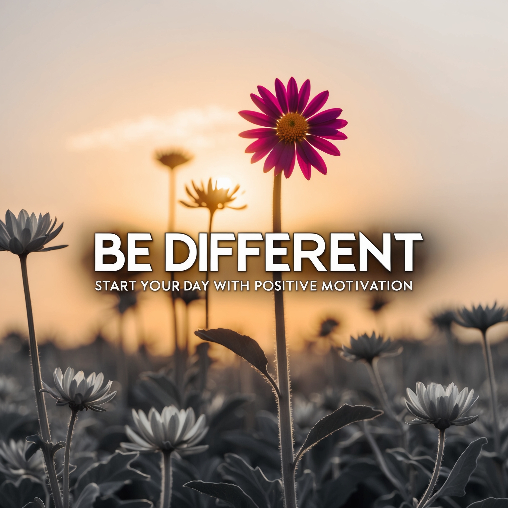 BE DIFFERENT - Start Your Day with Positive Motivation