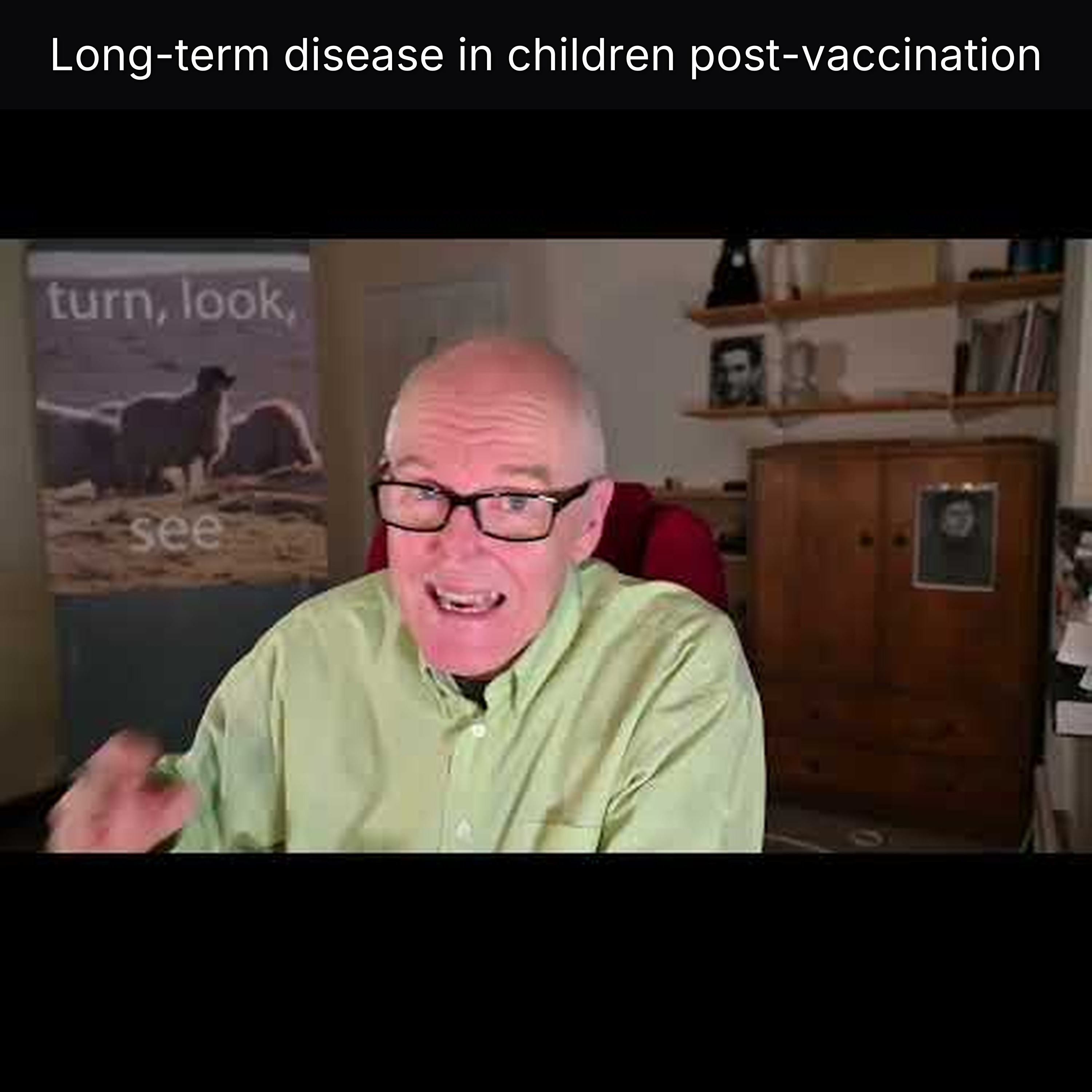 Long-term disease in children post-vaccination