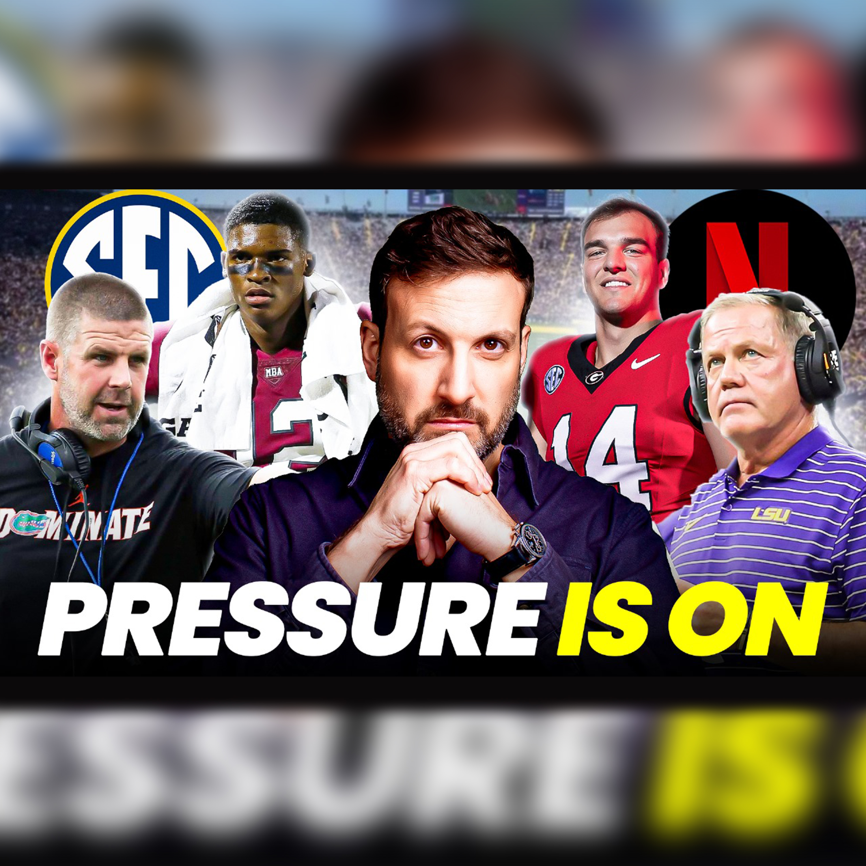 Hutton’s Under The Radar Under Pressure QBs + Chad’s SEC Coach Likability Rankings & John McClain | episode artwork