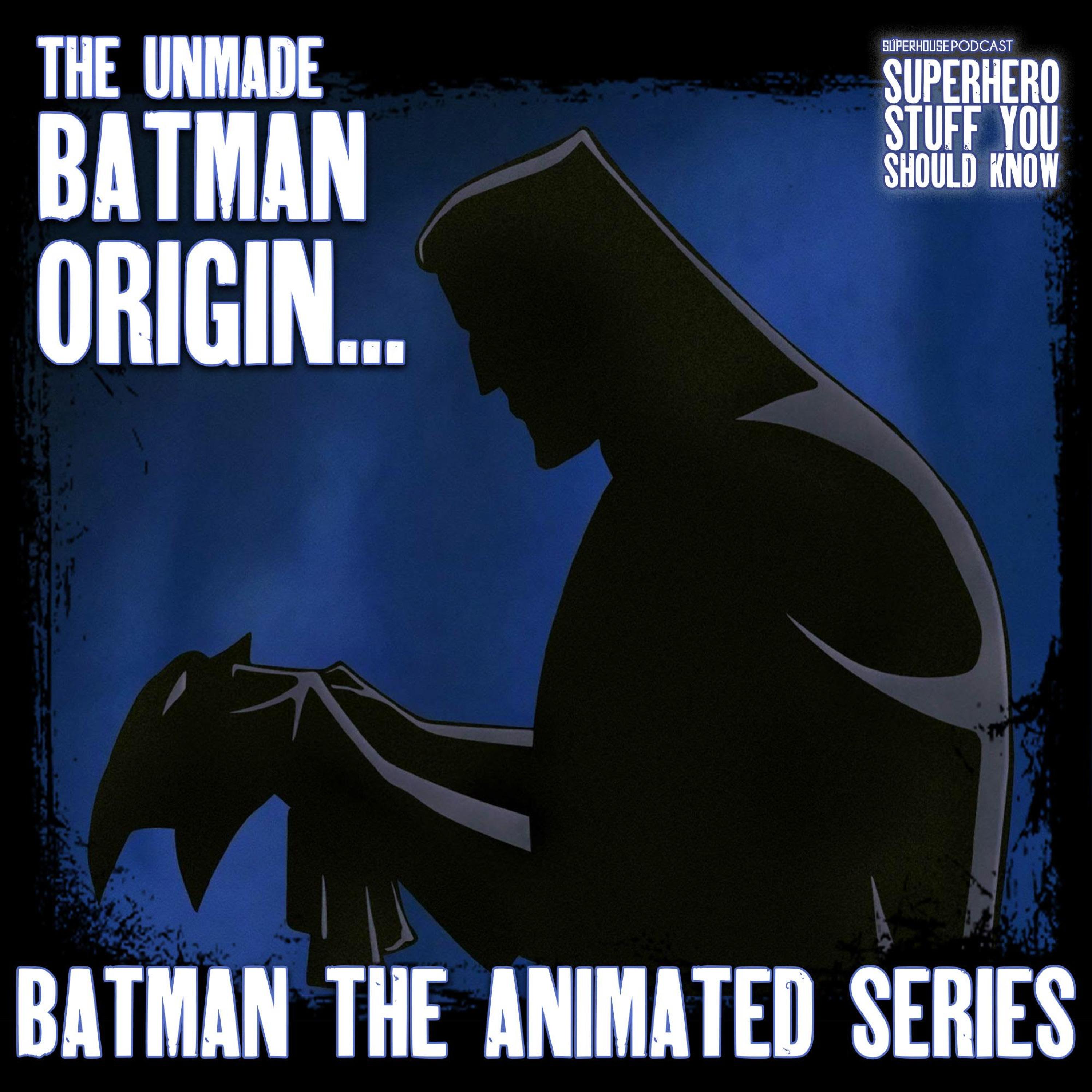 The UNMADE Batman Origin for Batman: The Animated Series episode artwork
