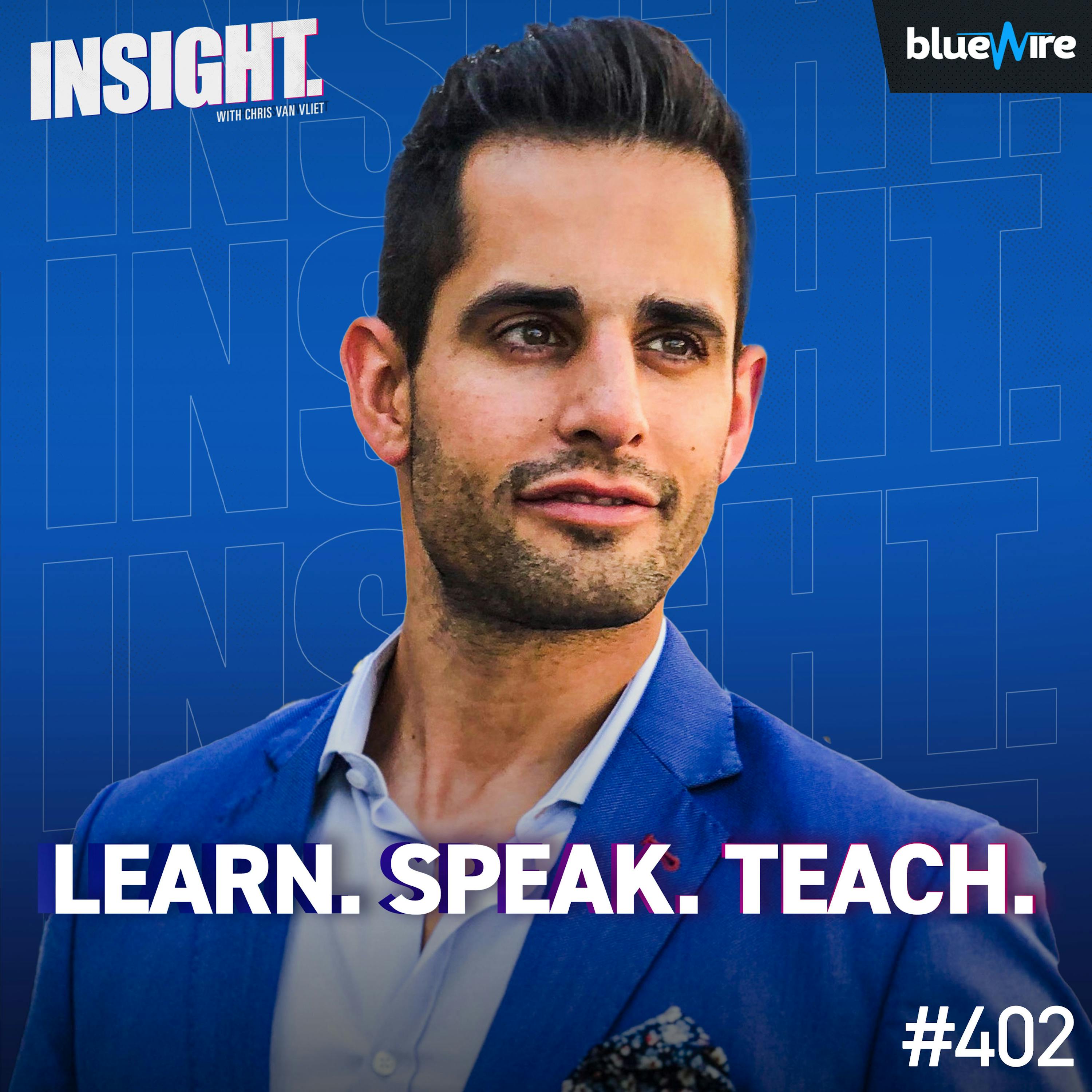 Chris Van Vliet On Being Laid Off, Starting Fresh & The Power Of Asking The Right Questions - My Interview on "Learn Speak Teach"
