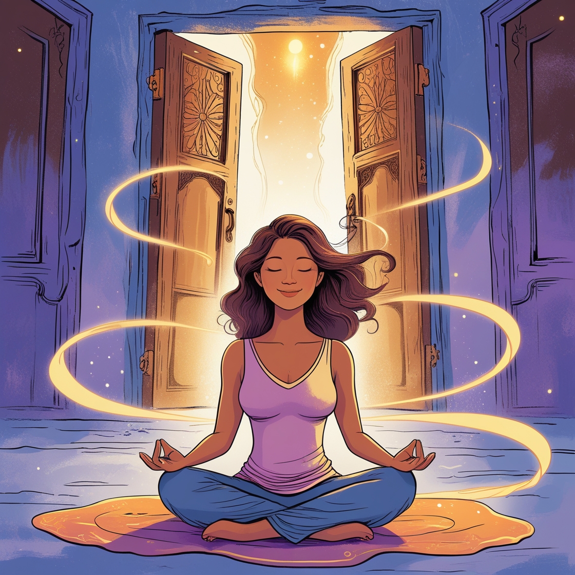 Abre las puertas a tu realidad soñada con esta meditación